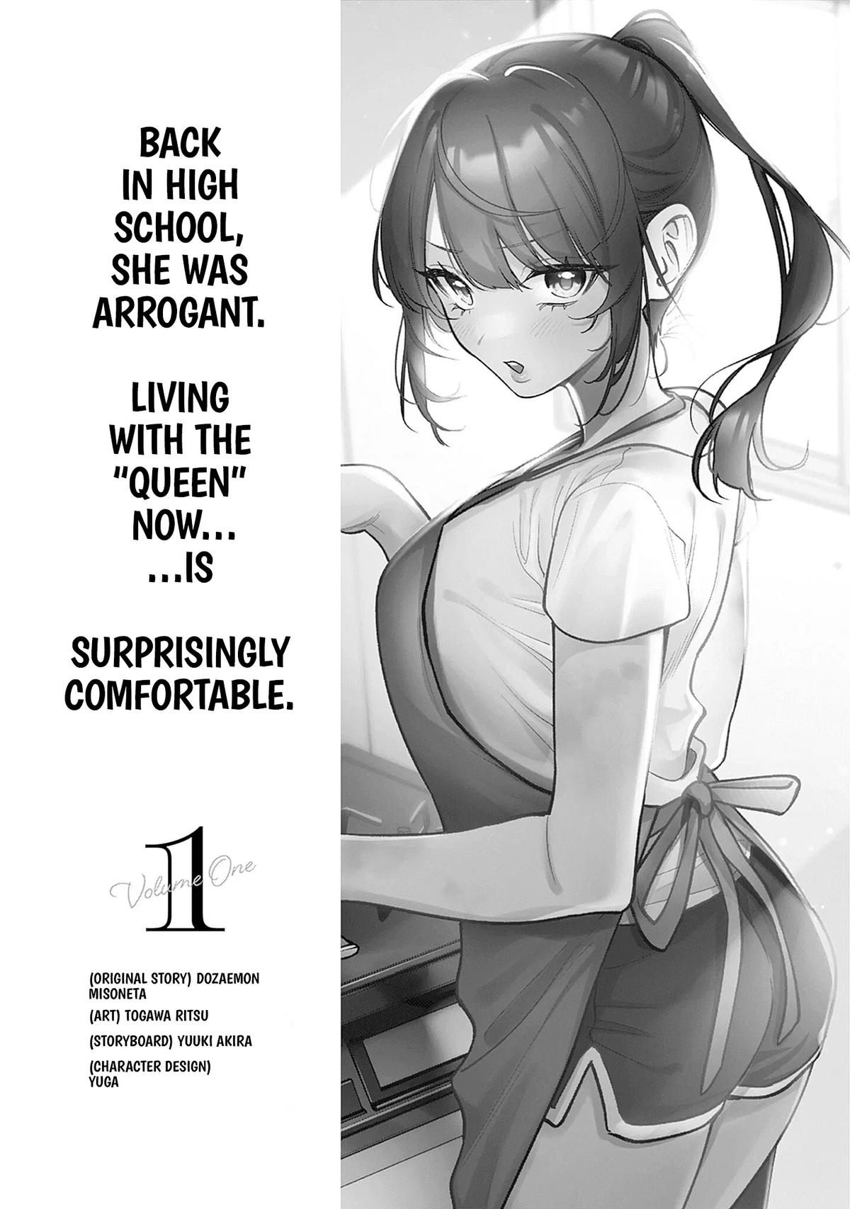 Koukou Jidai ni Gouman datta Joou-sama to no Dousei Seikatsu wa Igai to Igokochi ga Warukunai Chap 1 - Next Chap 2