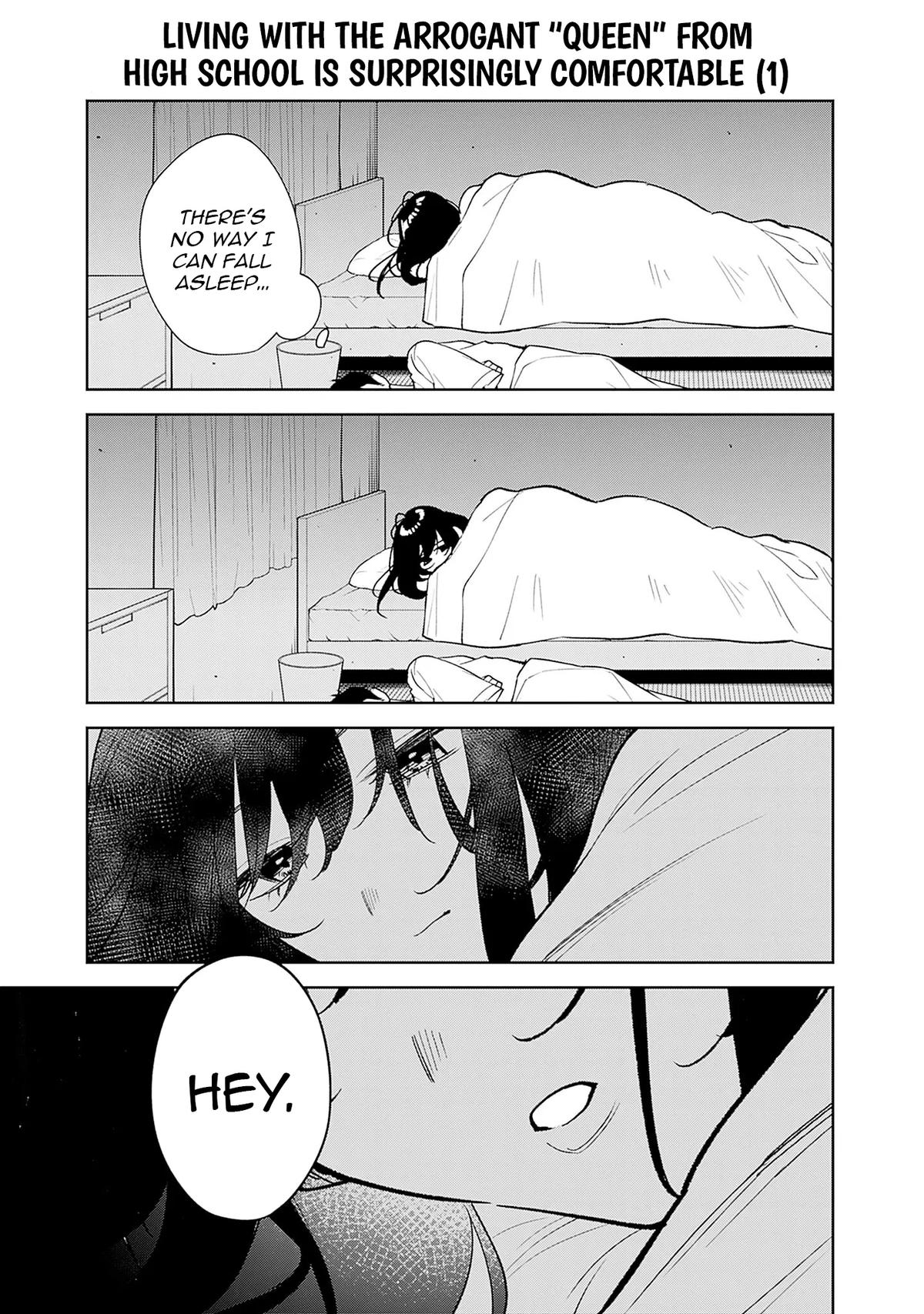 Koukou Jidai ni Gouman datta Joou-sama to no Dousei Seikatsu wa Igai to Igokochi ga Warukunai Chap 1 - Next Chap 2