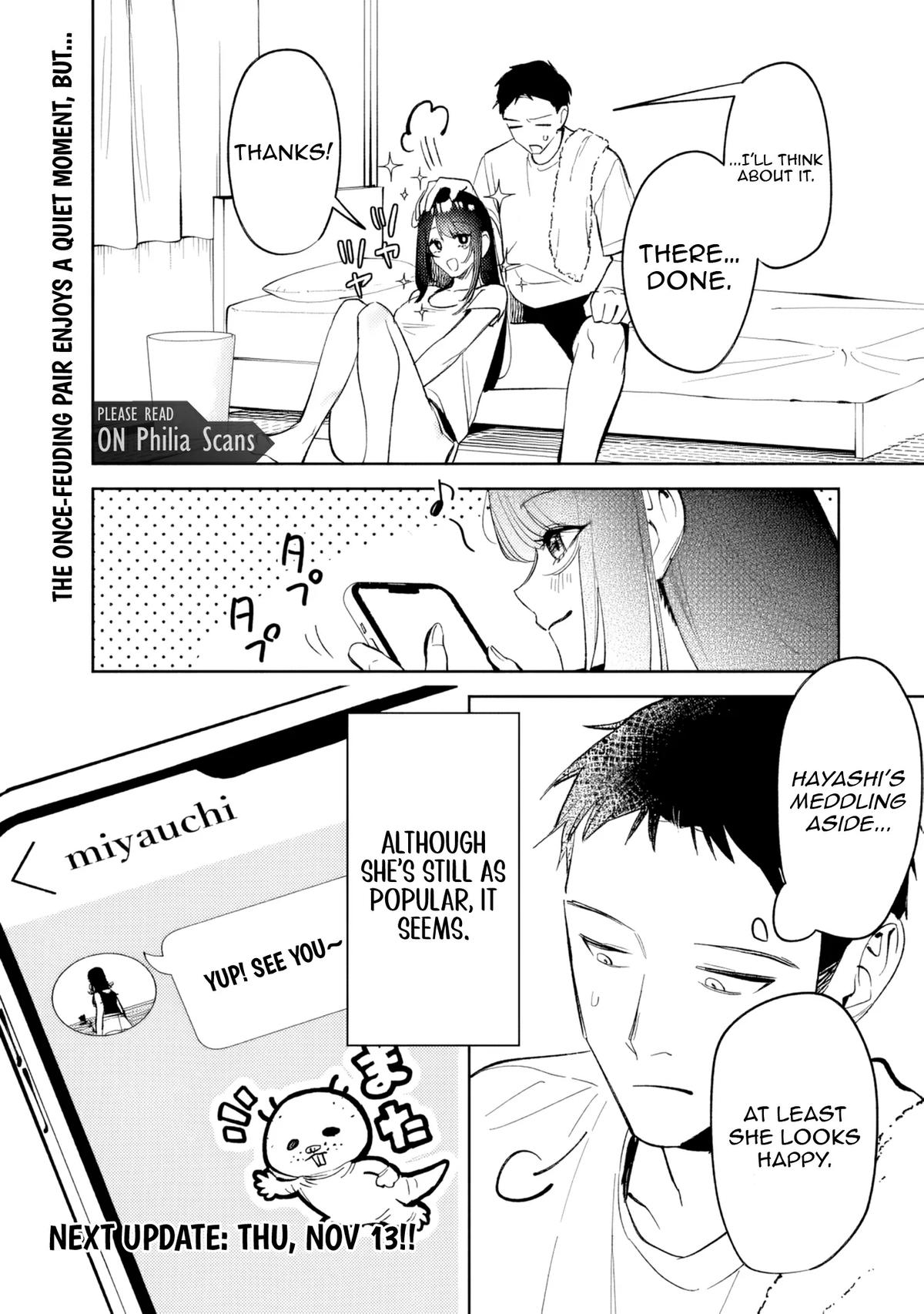 Koukou Jidai ni Gouman datta Joou-sama to no Dousei Seikatsu wa Igai to Igokochi ga Warukunai Chap 24 - Next Chap 25