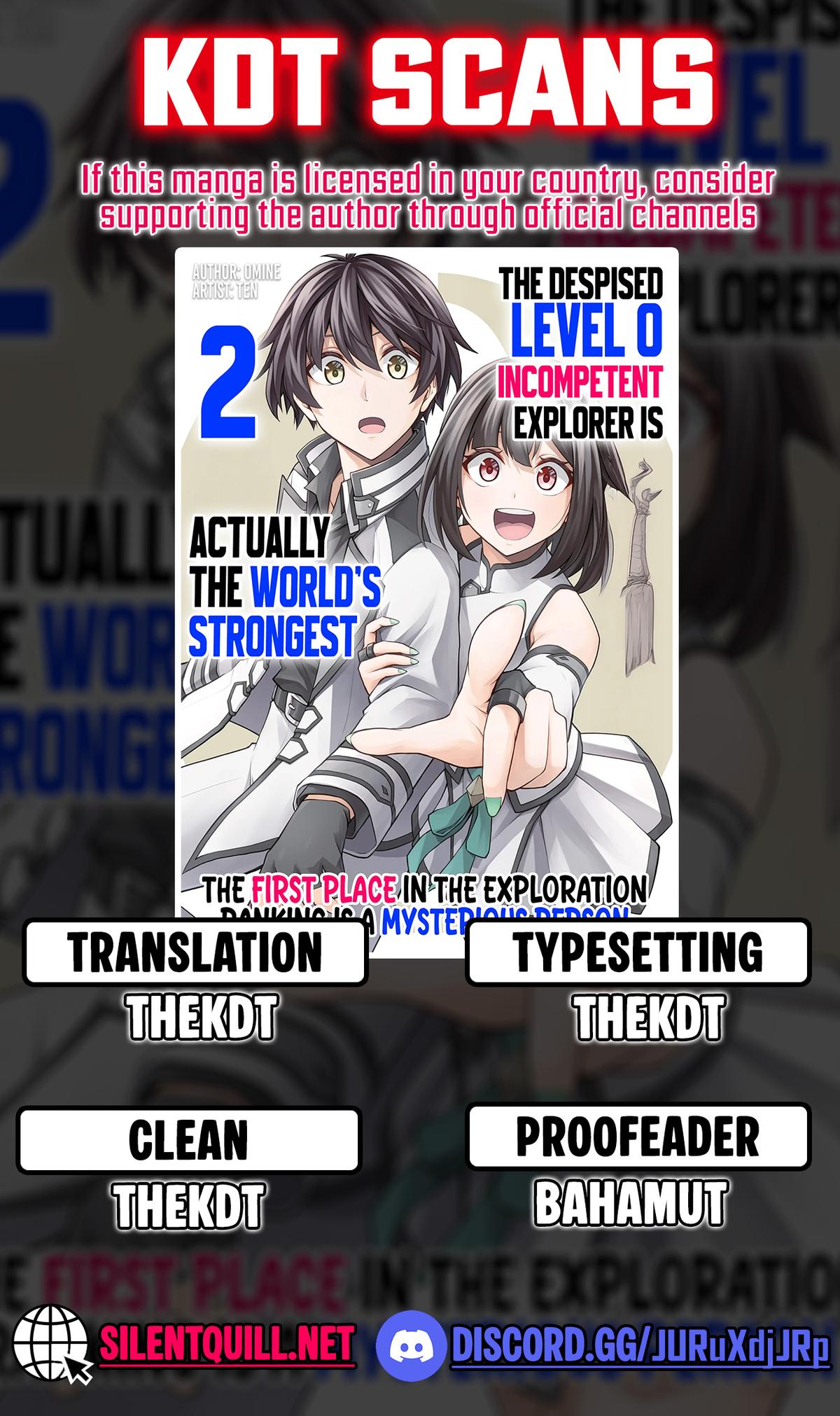 Level 0 no Munou Tansakusha to Sagesumaretemo Jitsu wa Sekai Saikyou desu: Tansaku Ranking 1-i wa Nazo no Hito Chap 11.2 - Next Chap 12.2