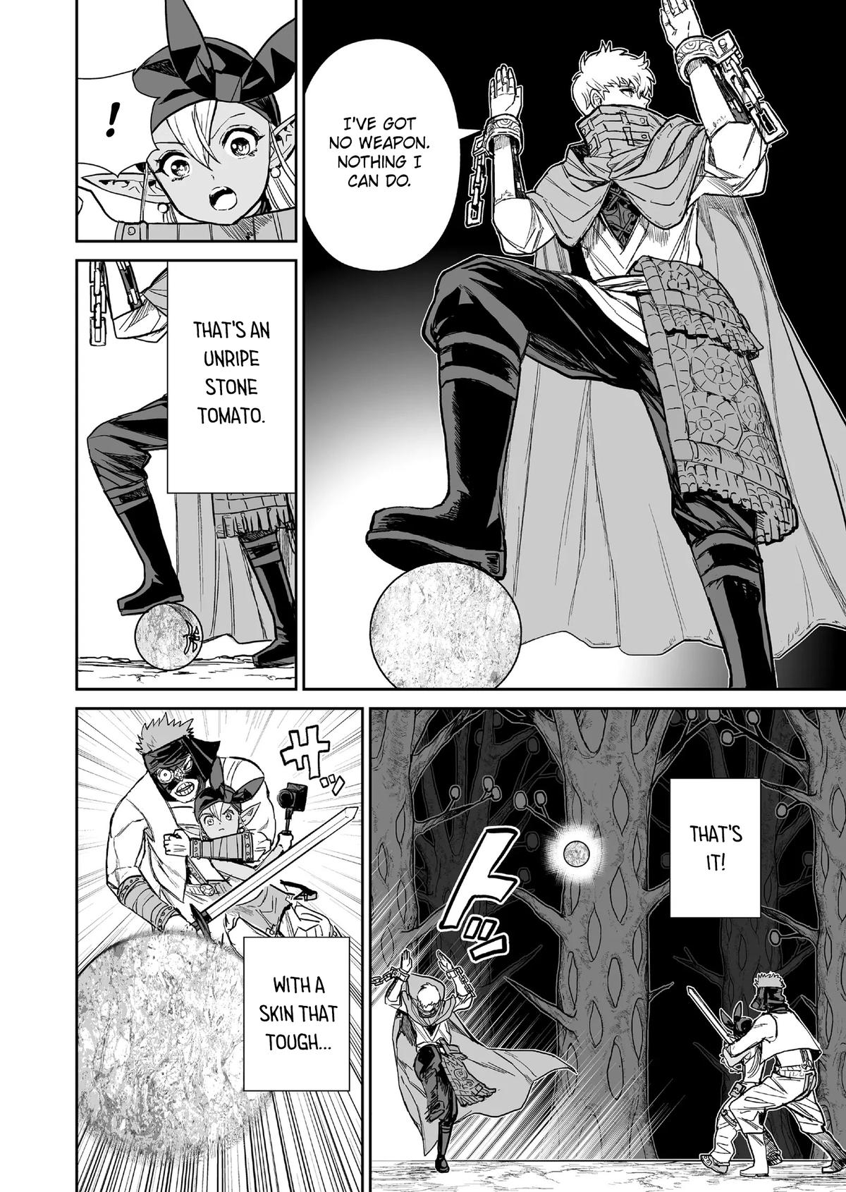 Abandoned: Tsuyosugite Buki ga Kowareru Yuusha to Buki Shokunin no Elf Chap 7 - Next Chap 8