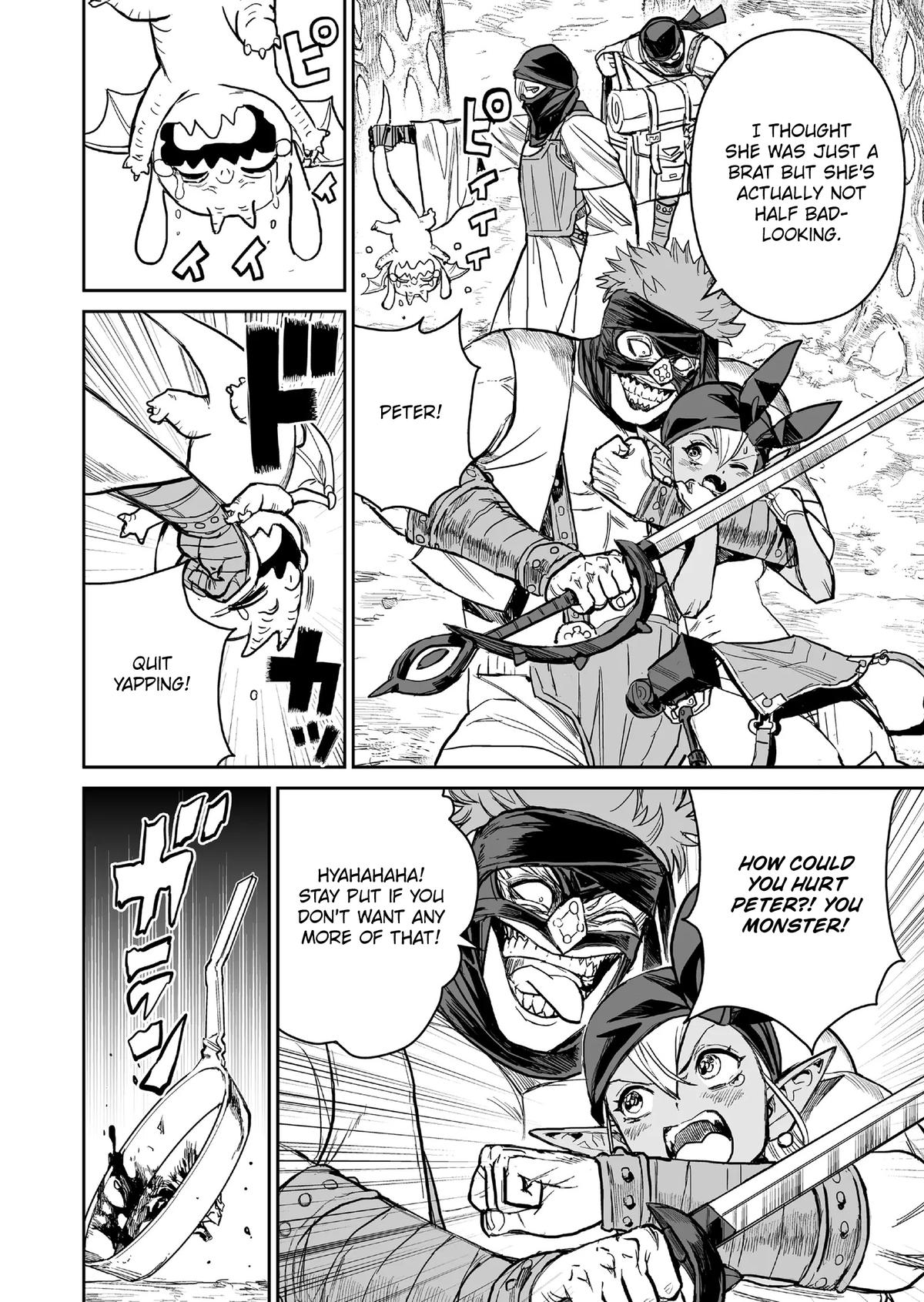 Abandoned: Tsuyosugite Buki ga Kowareru Yuusha to Buki Shokunin no Elf Chap 7 - Next Chap 8