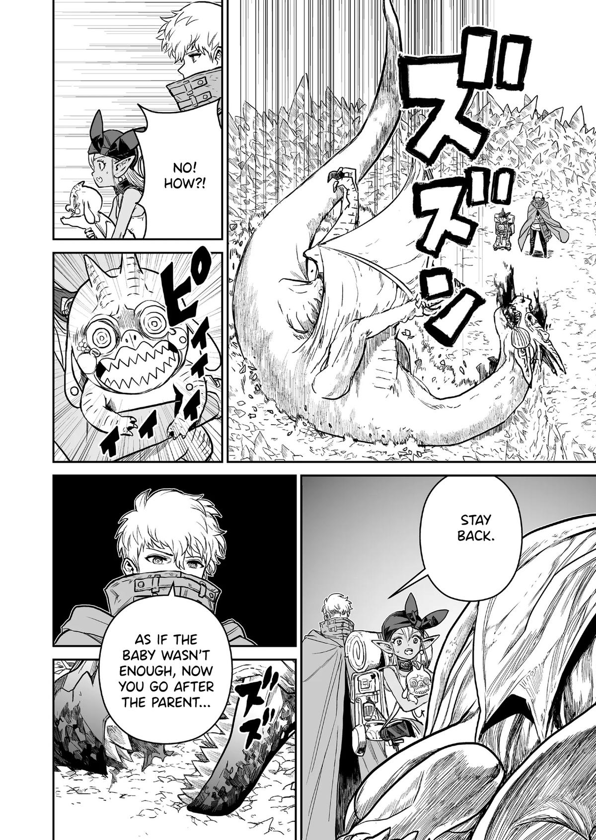 Abandoned: Tsuyosugite Buki ga Kowareru Yuusha to Buki Shokunin no Elf Chap 4 - Next Chap 5