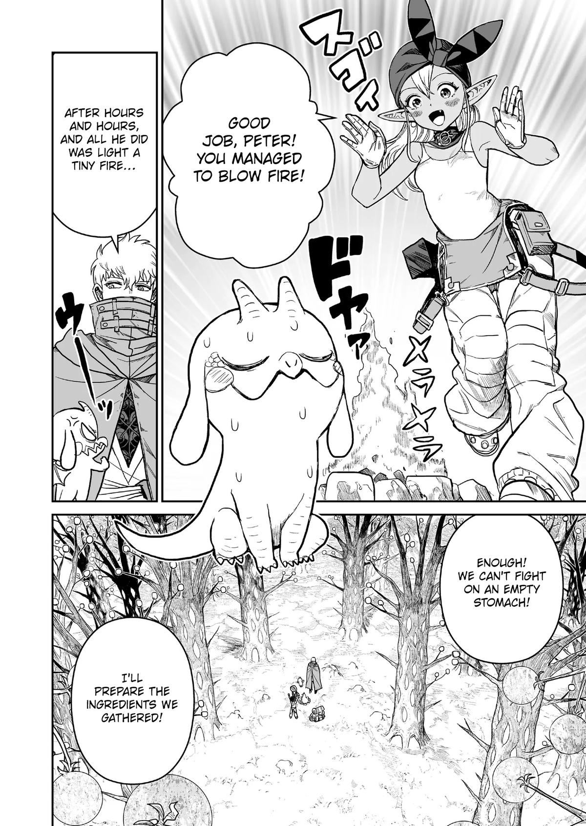 Abandoned: Tsuyosugite Buki ga Kowareru Yuusha to Buki Shokunin no Elf Chap 6 - Next Chap 7