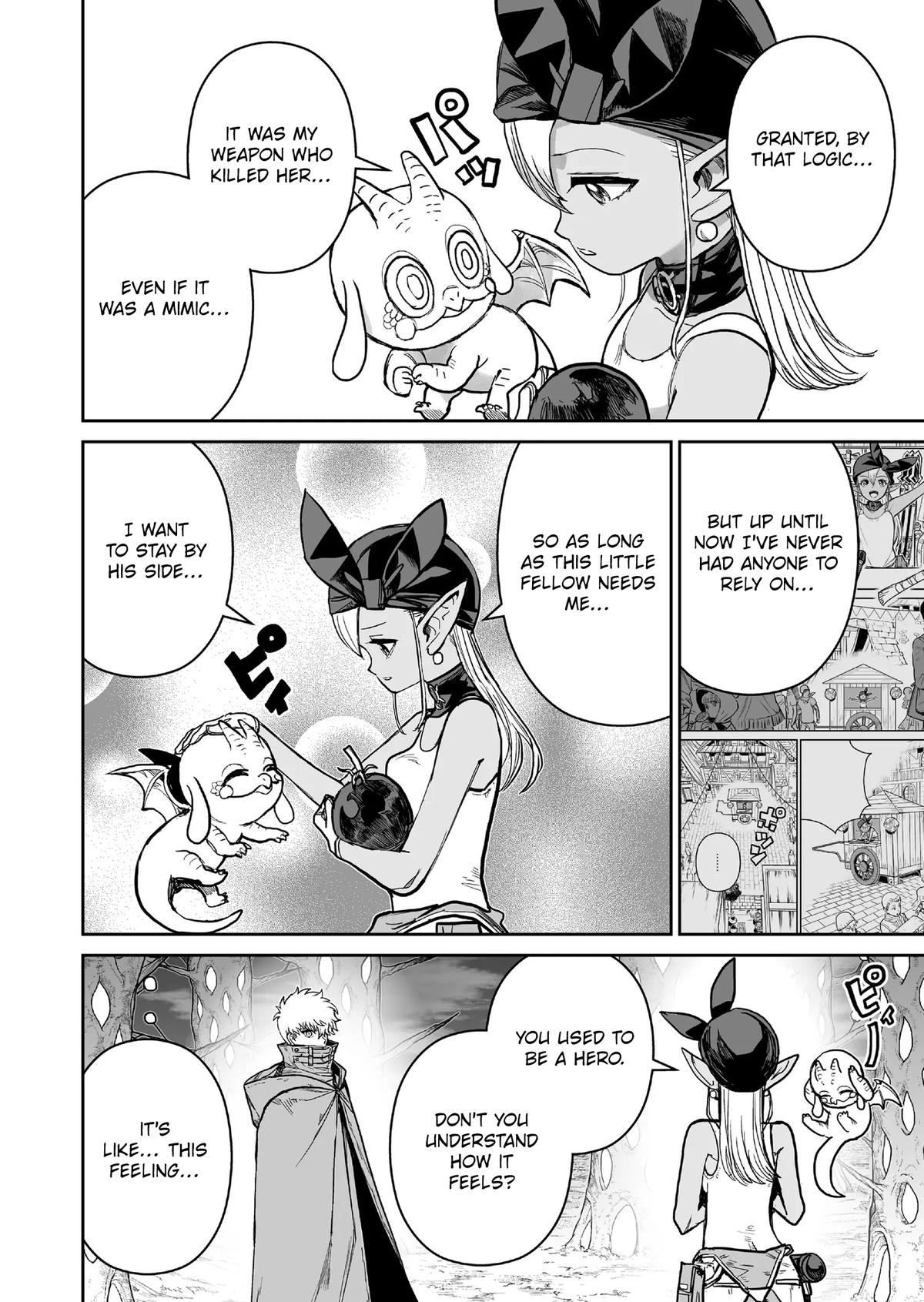 Abandoned: Tsuyosugite Buki ga Kowareru Yuusha to Buki Shokunin no Elf Chap 6 - Next Chap 7
