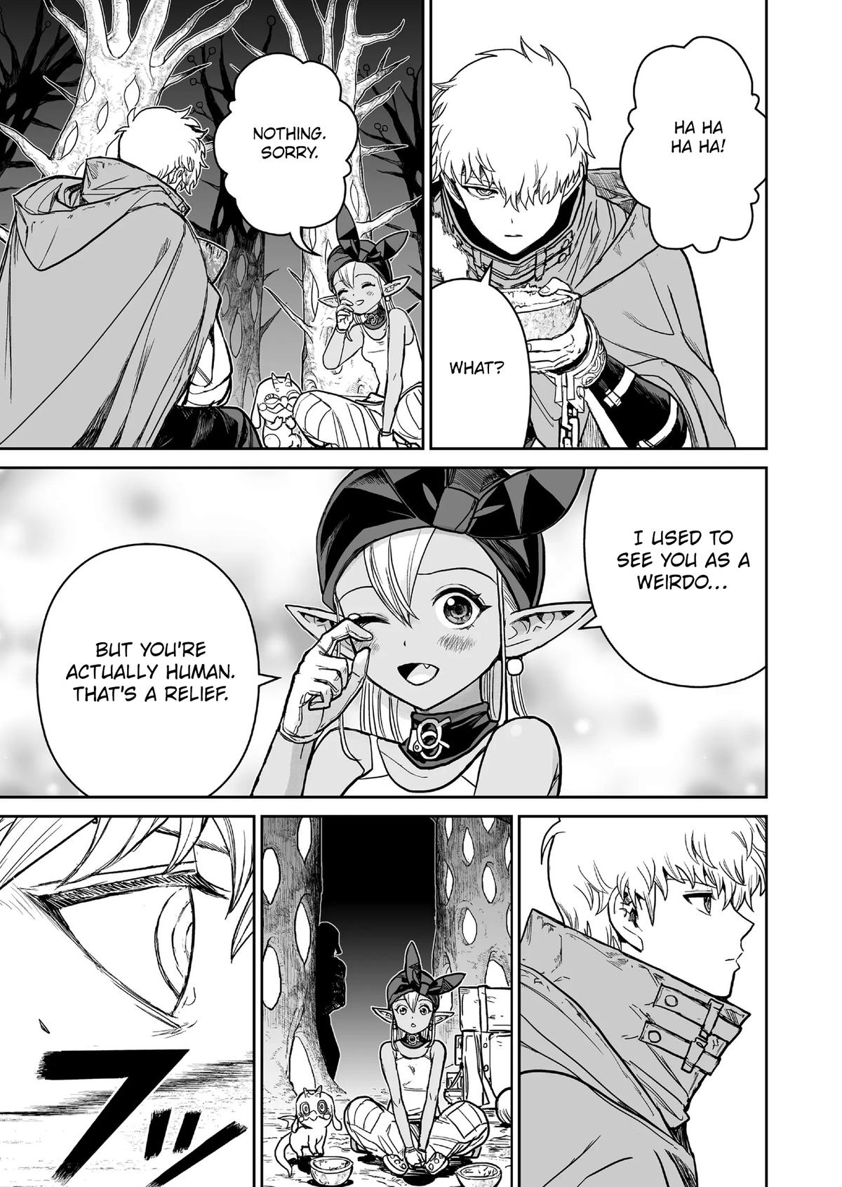 Abandoned: Tsuyosugite Buki ga Kowareru Yuusha to Buki Shokunin no Elf Chap 6 - Next Chap 7