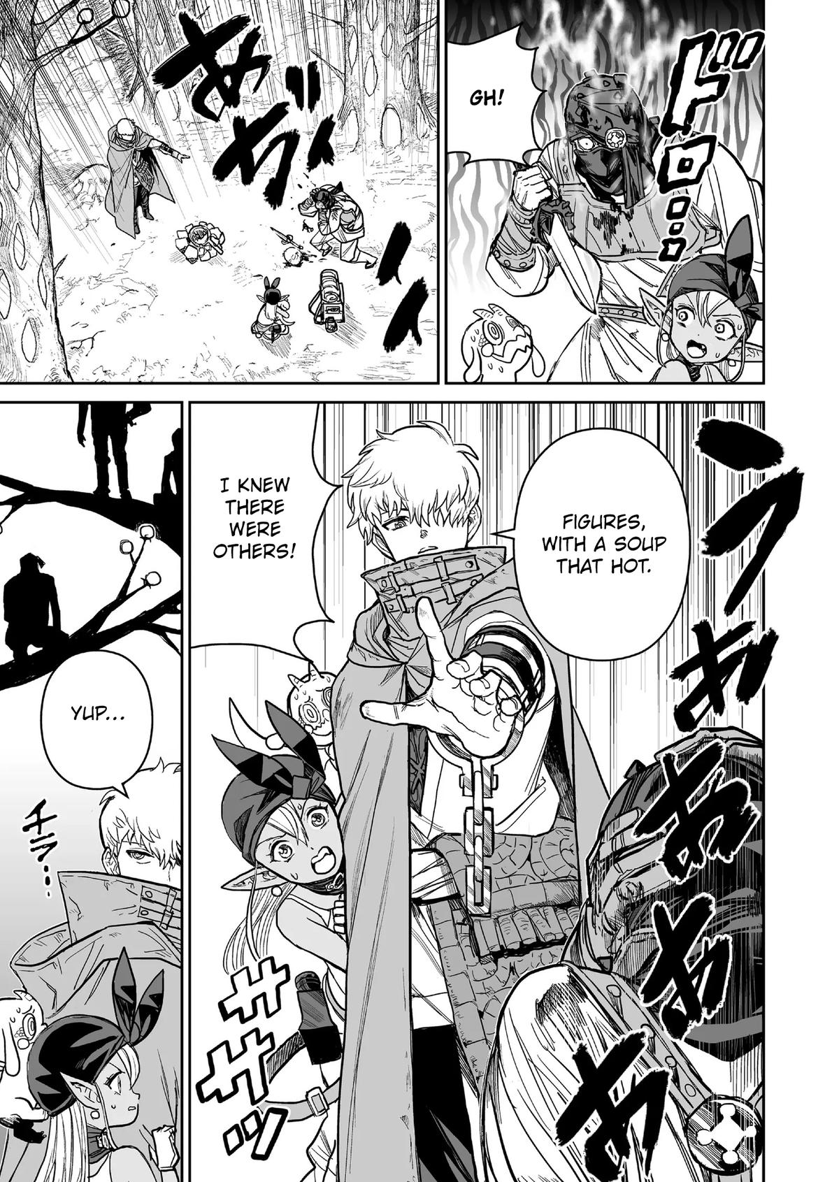 Abandoned: Tsuyosugite Buki ga Kowareru Yuusha to Buki Shokunin no Elf Chap 6 - Next Chap 7