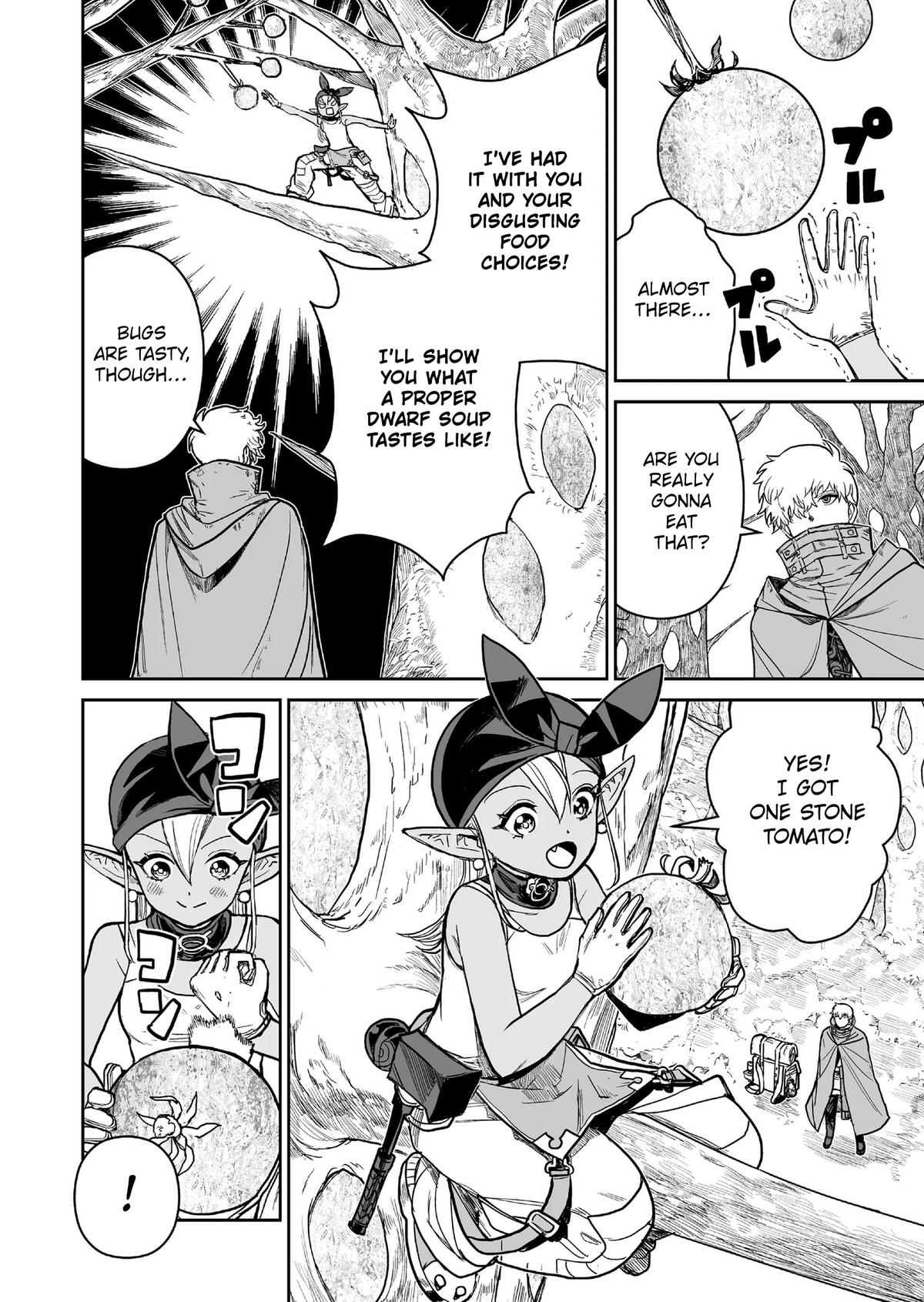 Abandoned: Tsuyosugite Buki ga Kowareru Yuusha to Buki Shokunin no Elf Chap 6 - Next Chap 7