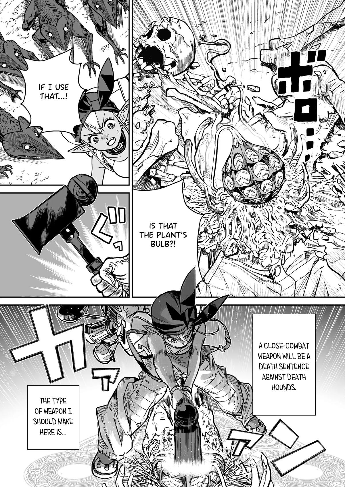 Abandoned: Tsuyosugite Buki ga Kowareru Yuusha to Buki Shokunin no Elf Chap 2 - Next Chap 3