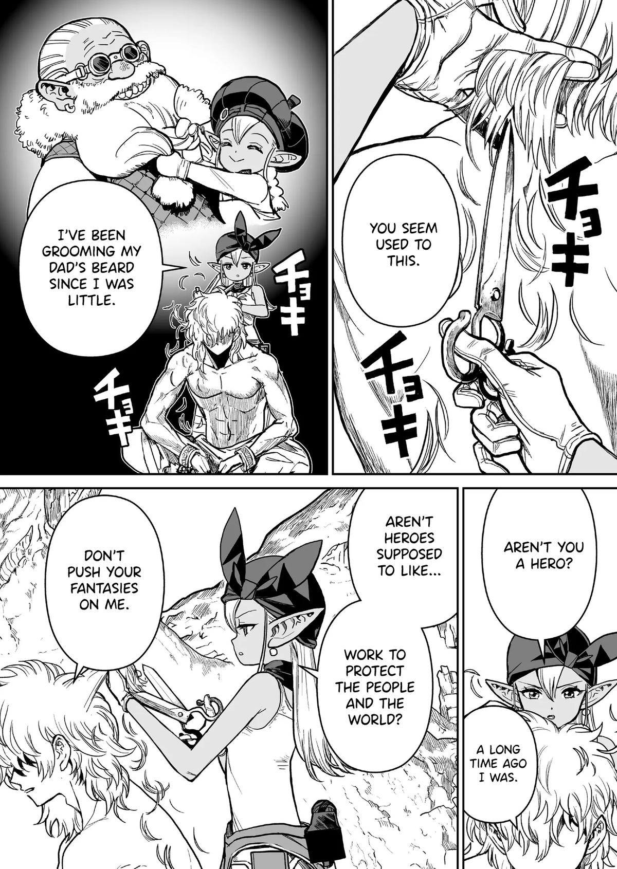 Abandoned: Tsuyosugite Buki ga Kowareru Yuusha to Buki Shokunin no Elf Chap 2 - Next Chap 3