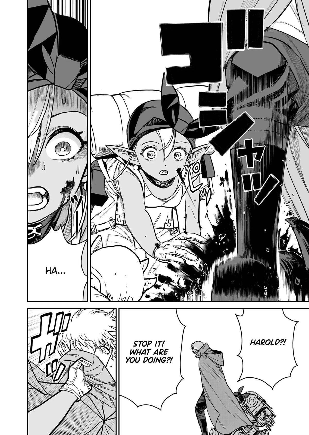 Abandoned: Tsuyosugite Buki ga Kowareru Yuusha to Buki Shokunin no Elf Chap 3 - Next Chap 4