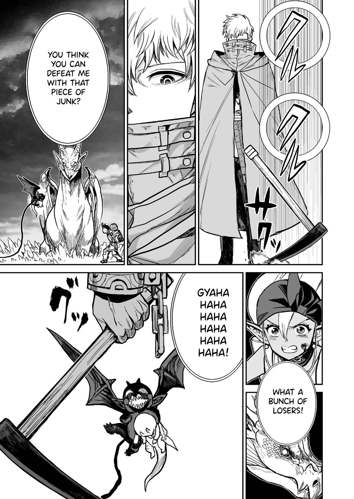 Abandoned: Tsuyosugite Buki ga Kowareru Yuusha to Buki Shokunin no Elf Chap 3 - Next Chap 4