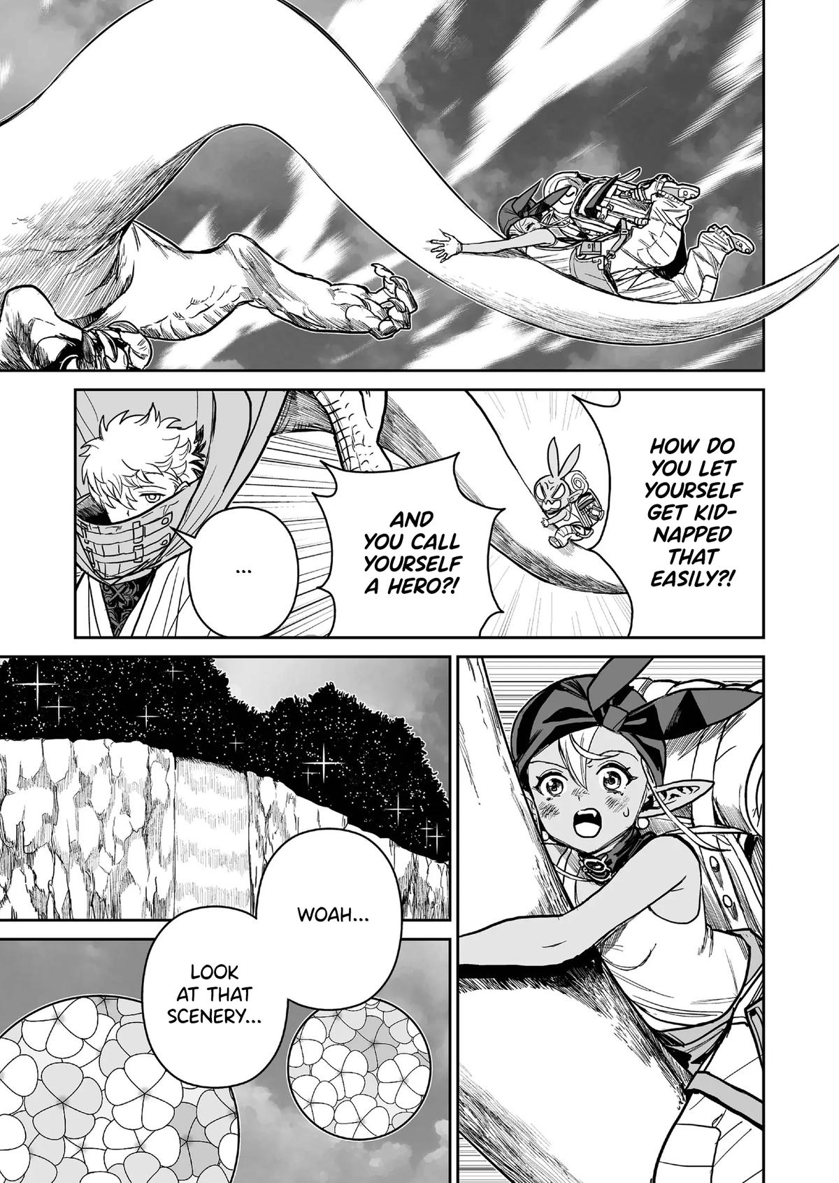 Abandoned: Tsuyosugite Buki ga Kowareru Yuusha to Buki Shokunin no Elf Chap 3 - Next Chap 4