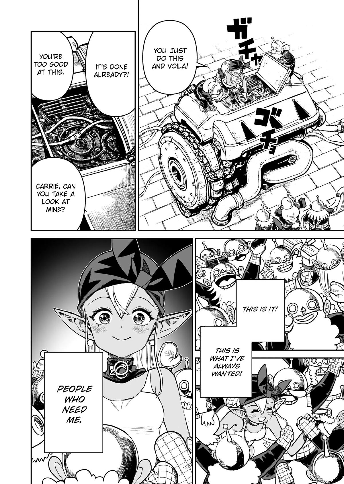 Abandoned: Tsuyosugite Buki ga Kowareru Yuusha to Buki Shokunin no Elf Chap 17 - Next Chap 18