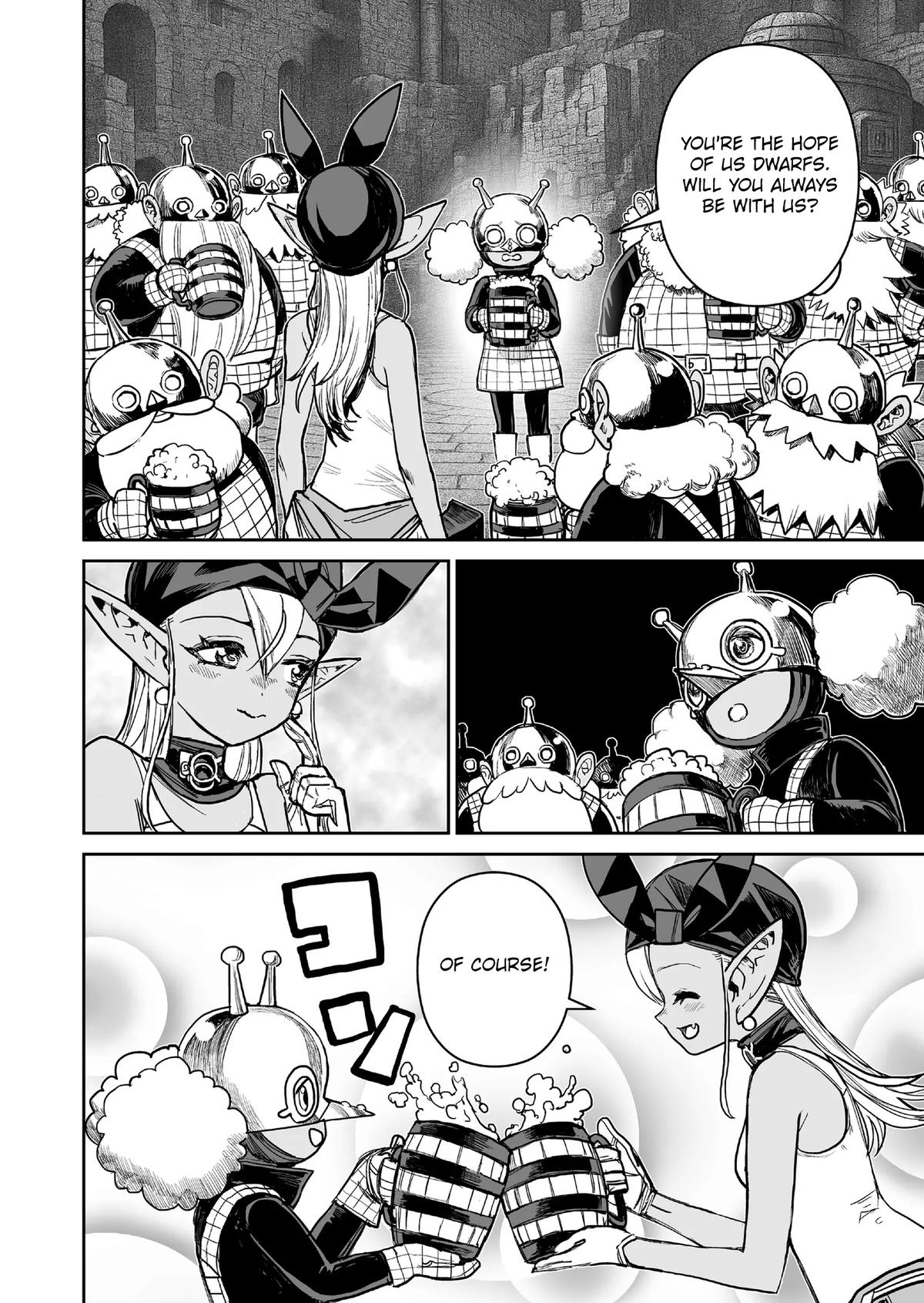 Abandoned: Tsuyosugite Buki ga Kowareru Yuusha to Buki Shokunin no Elf Chap 17 - Next Chap 18
