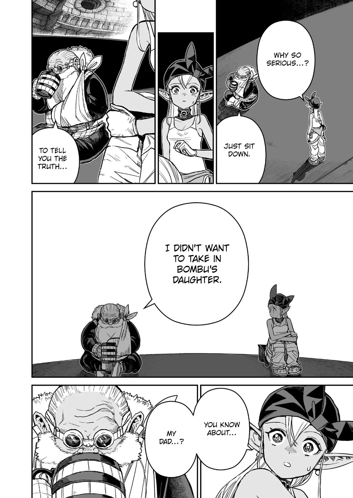 Abandoned: Tsuyosugite Buki ga Kowareru Yuusha to Buki Shokunin no Elf Chap 17 - Next Chap 18