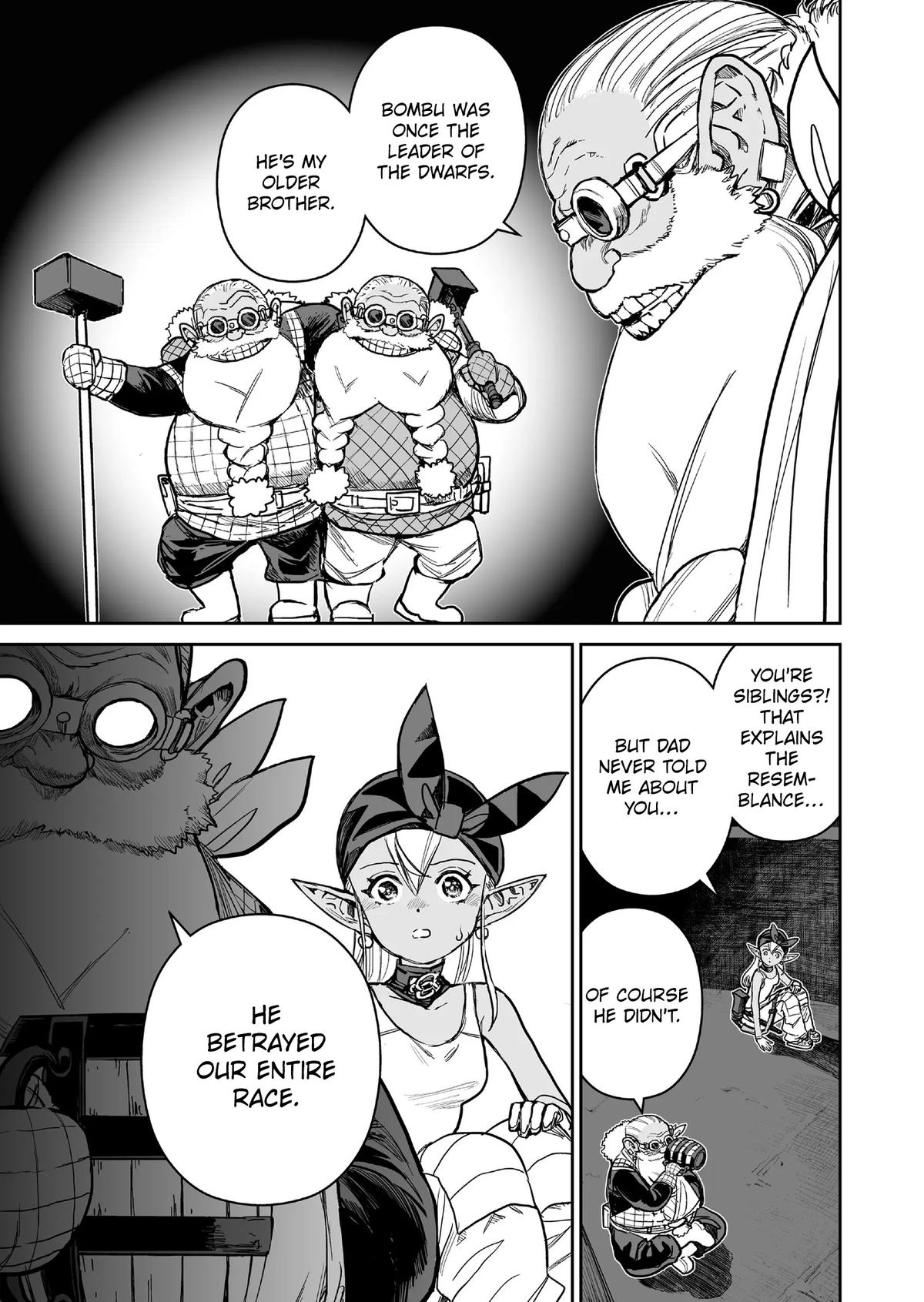 Abandoned: Tsuyosugite Buki ga Kowareru Yuusha to Buki Shokunin no Elf Chap 17 - Next Chap 18