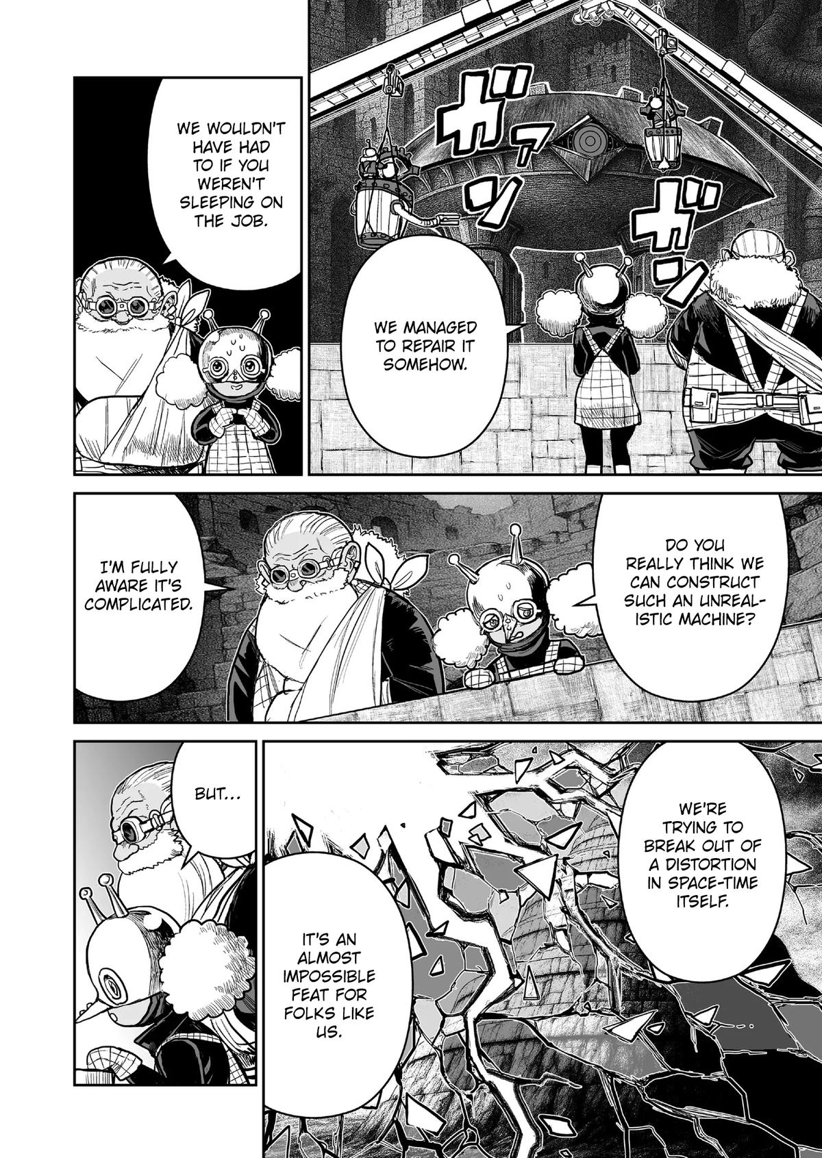 Abandoned: Tsuyosugite Buki ga Kowareru Yuusha to Buki Shokunin no Elf Chap 17 - Next Chap 18