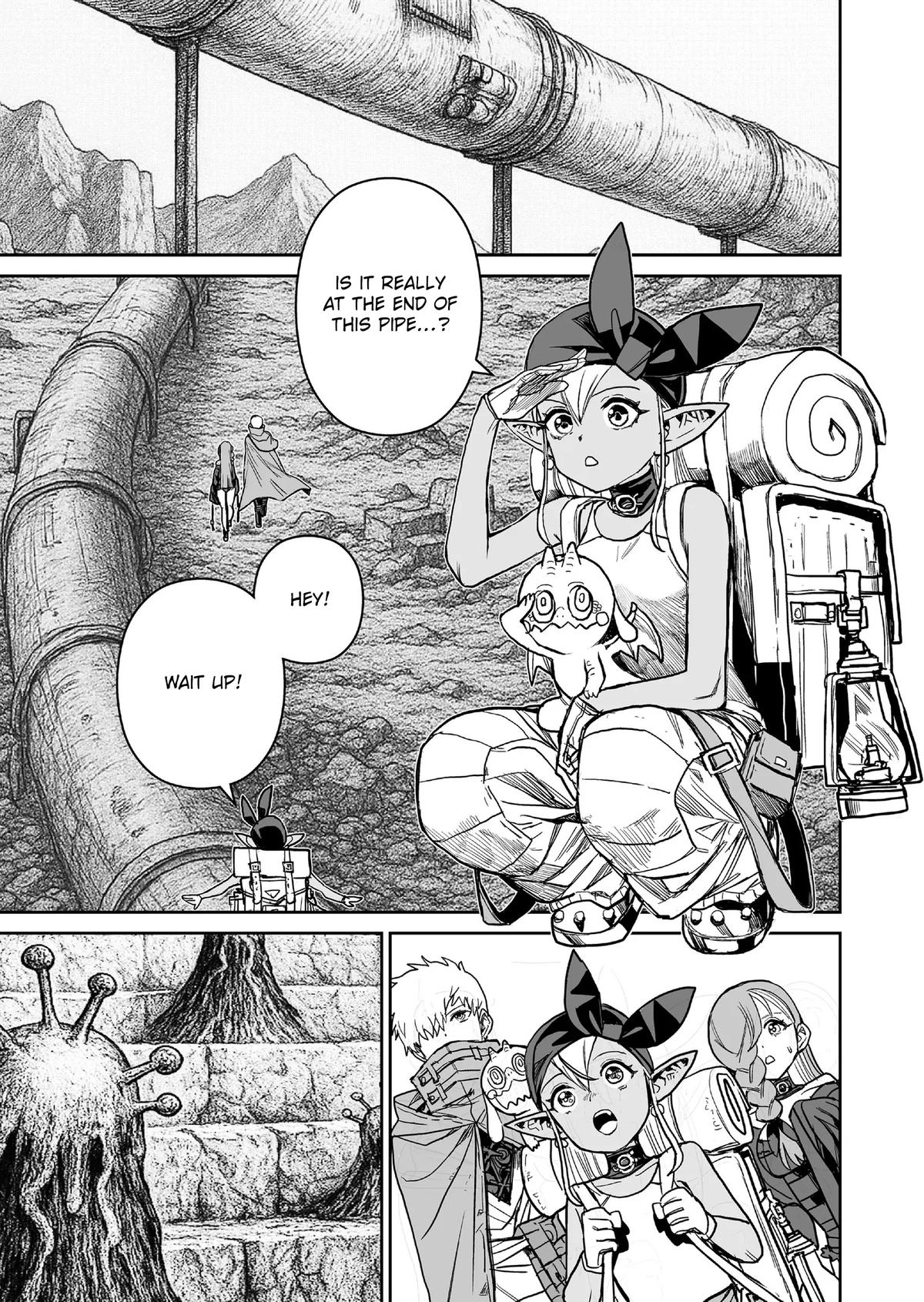 Abandoned: Tsuyosugite Buki ga Kowareru Yuusha to Buki Shokunin no Elf Chap 14 - Next Chap 15