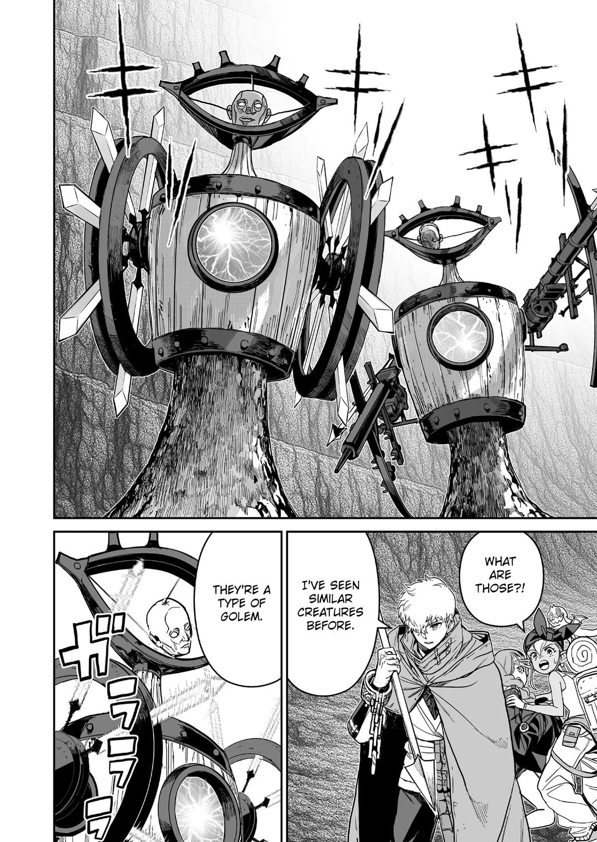 Abandoned: Tsuyosugite Buki ga Kowareru Yuusha to Buki Shokunin no Elf Chap 14 - Next Chap 15