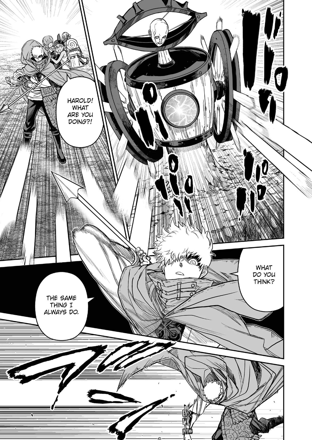 Abandoned: Tsuyosugite Buki ga Kowareru Yuusha to Buki Shokunin no Elf Chap 14 - Next Chap 15