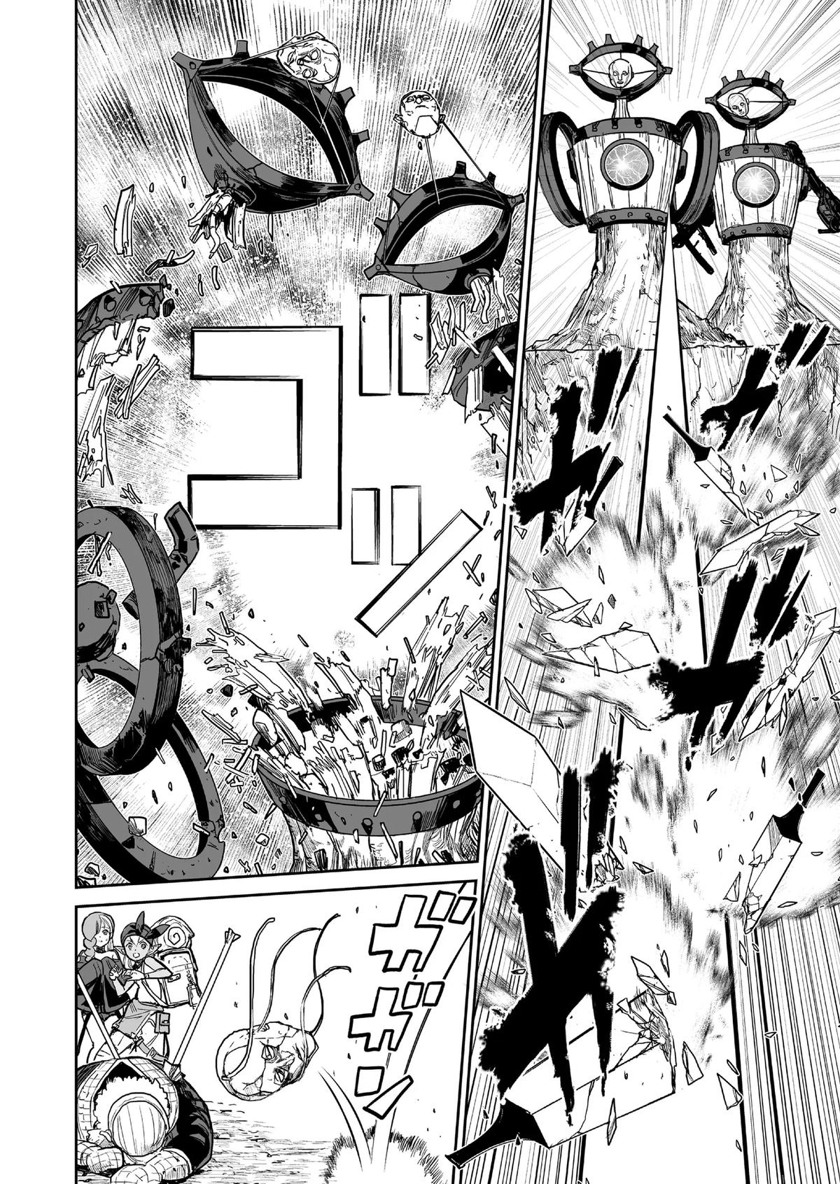 Abandoned: Tsuyosugite Buki ga Kowareru Yuusha to Buki Shokunin no Elf Chap 14 - Next Chap 15