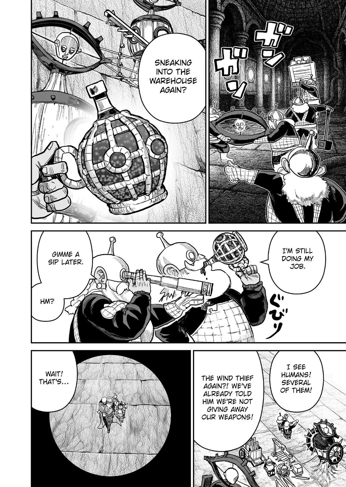 Abandoned: Tsuyosugite Buki ga Kowareru Yuusha to Buki Shokunin no Elf Chap 15 - Next Chap 16