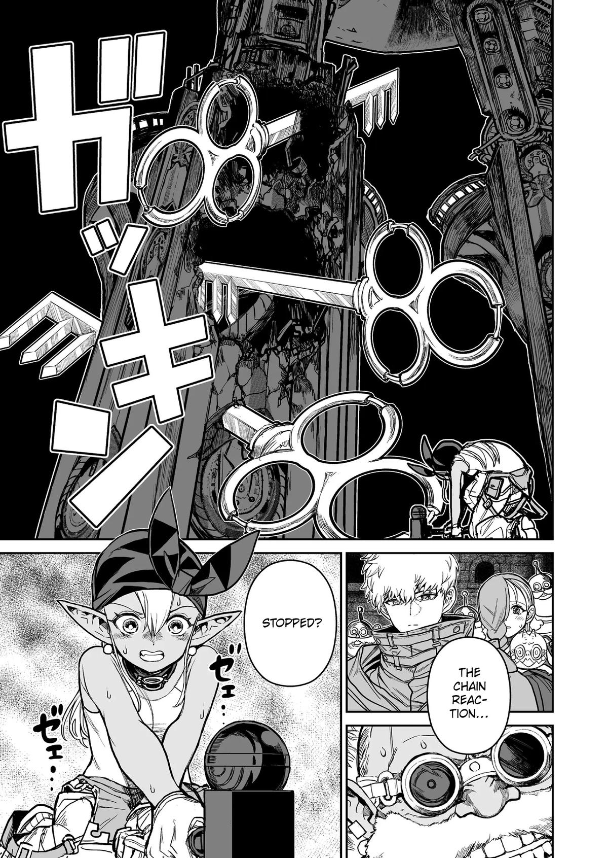 Abandoned: Tsuyosugite Buki ga Kowareru Yuusha to Buki Shokunin no Elf Chap 15 - Next Chap 16