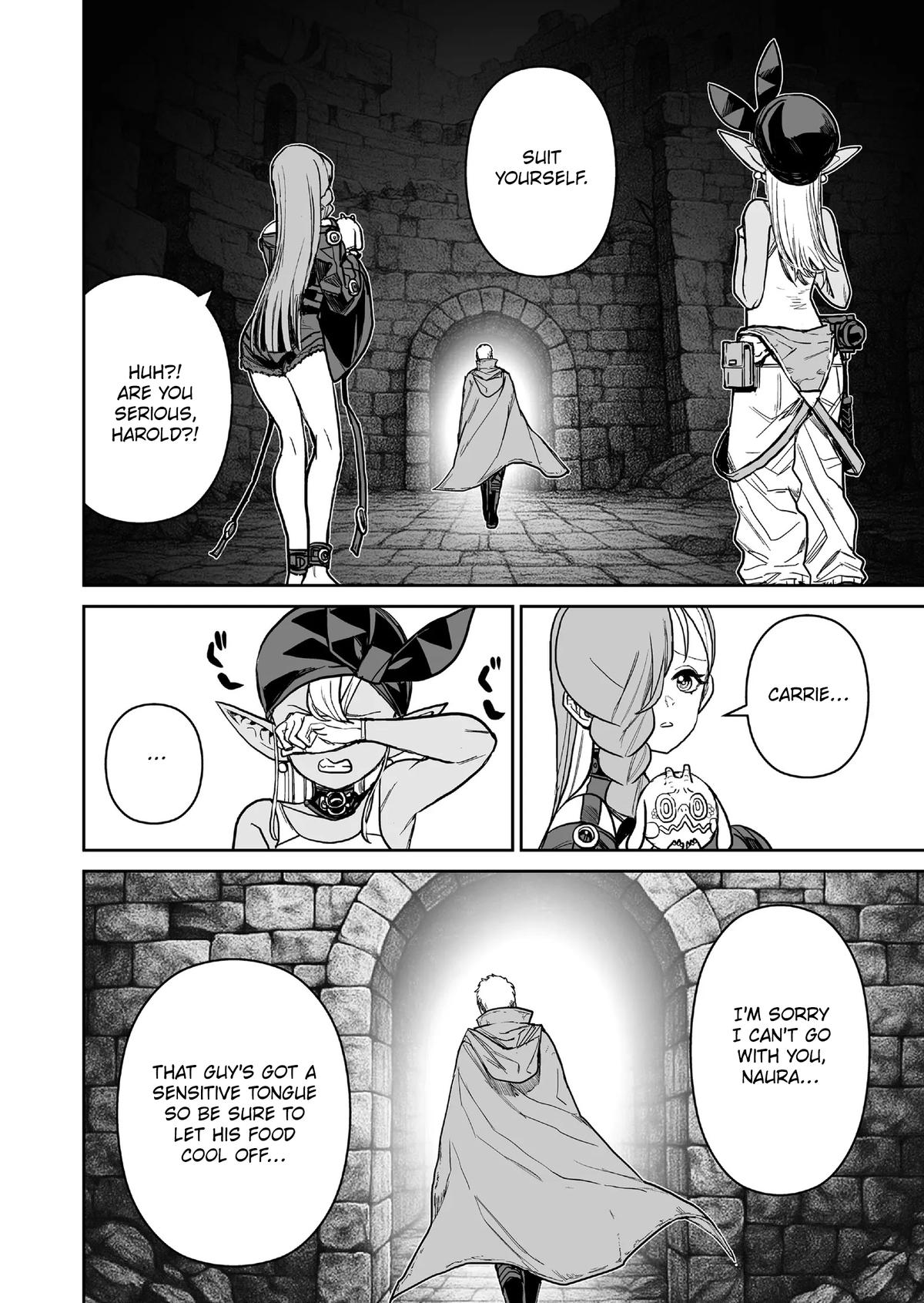 Abandoned: Tsuyosugite Buki ga Kowareru Yuusha to Buki Shokunin no Elf Chap 16 - Next Chap 17