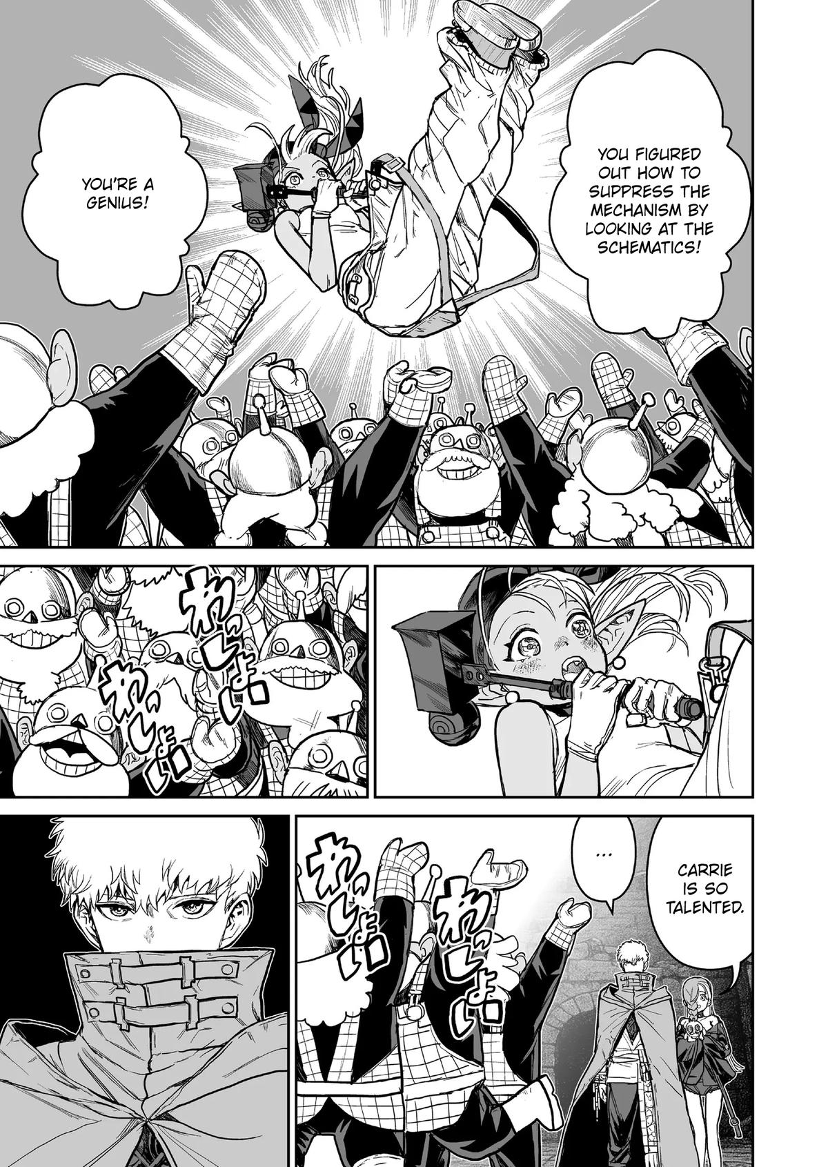 Abandoned: Tsuyosugite Buki ga Kowareru Yuusha to Buki Shokunin no Elf Chap 16 - Next Chap 17