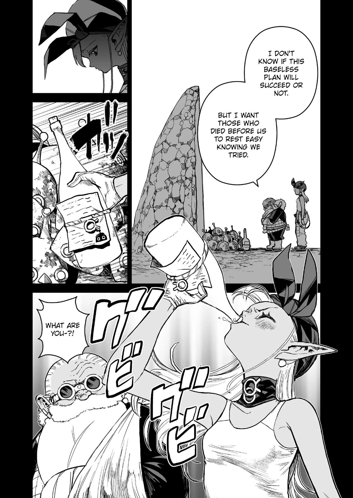 Abandoned: Tsuyosugite Buki ga Kowareru Yuusha to Buki Shokunin no Elf Chap 18 - Next Chap 19