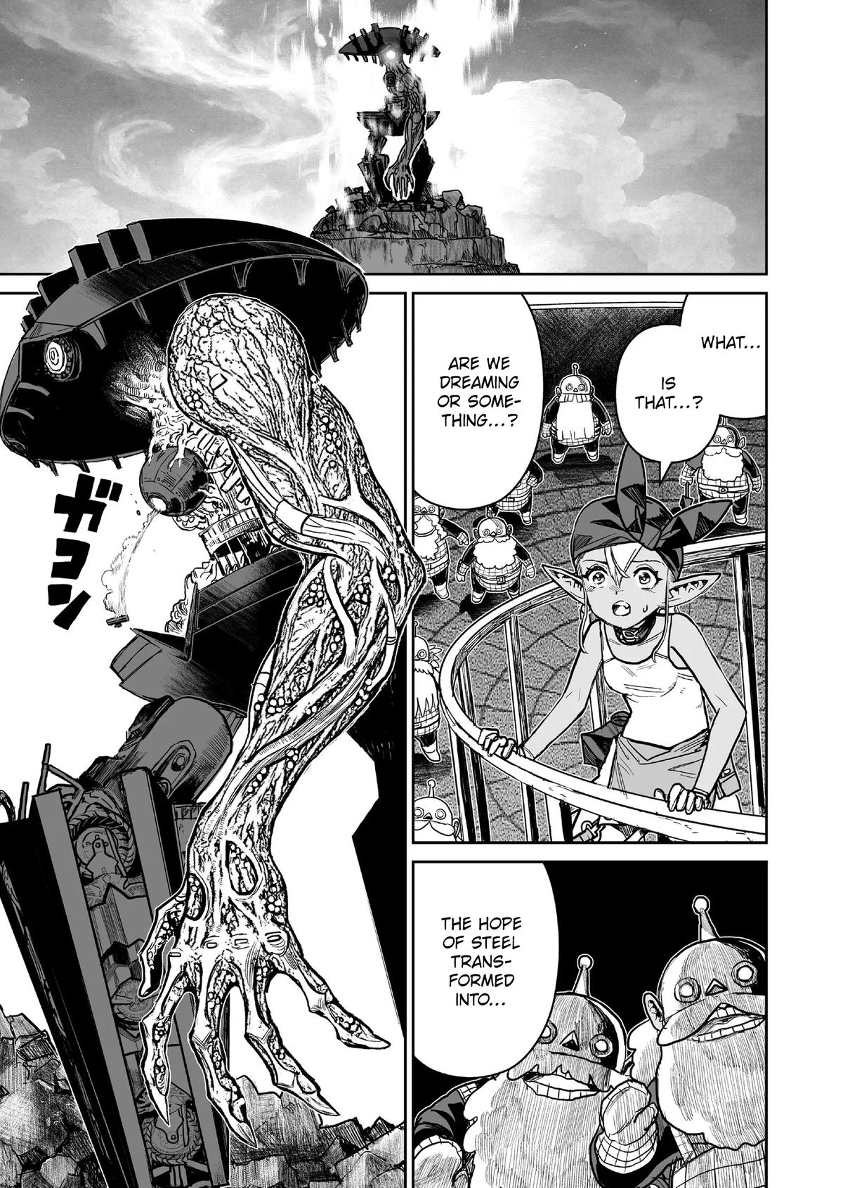 Abandoned: Tsuyosugite Buki ga Kowareru Yuusha to Buki Shokunin no Elf Chap 19 - Next Chap 20