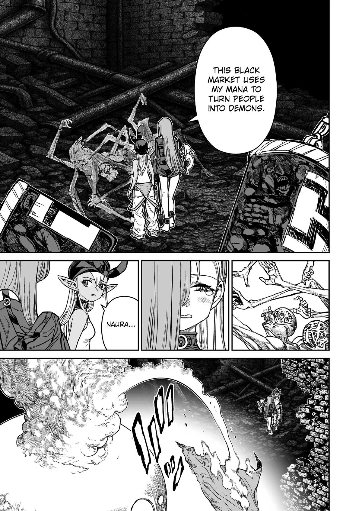 Abandoned: Tsuyosugite Buki ga Kowareru Yuusha to Buki Shokunin no Elf Chap 12 - Next Chap 13