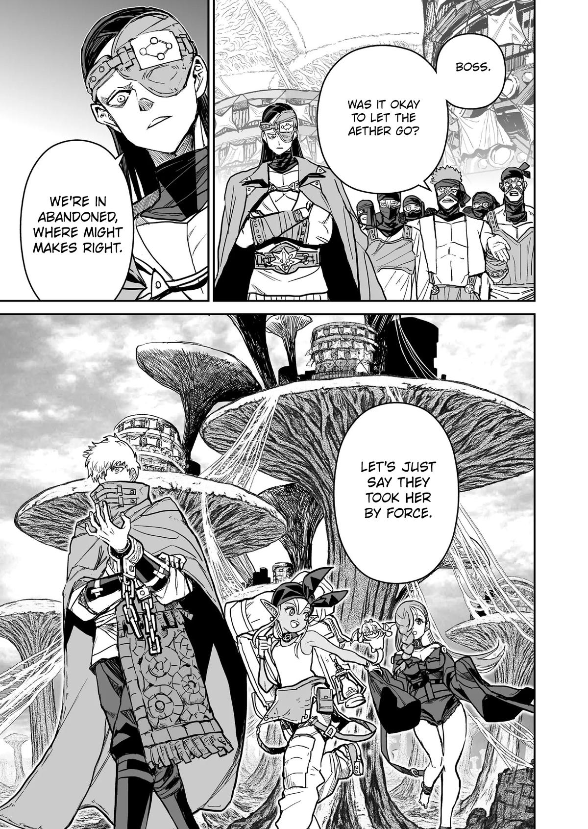 Abandoned: Tsuyosugite Buki ga Kowareru Yuusha to Buki Shokunin no Elf Chap 13 - Next Chap 14