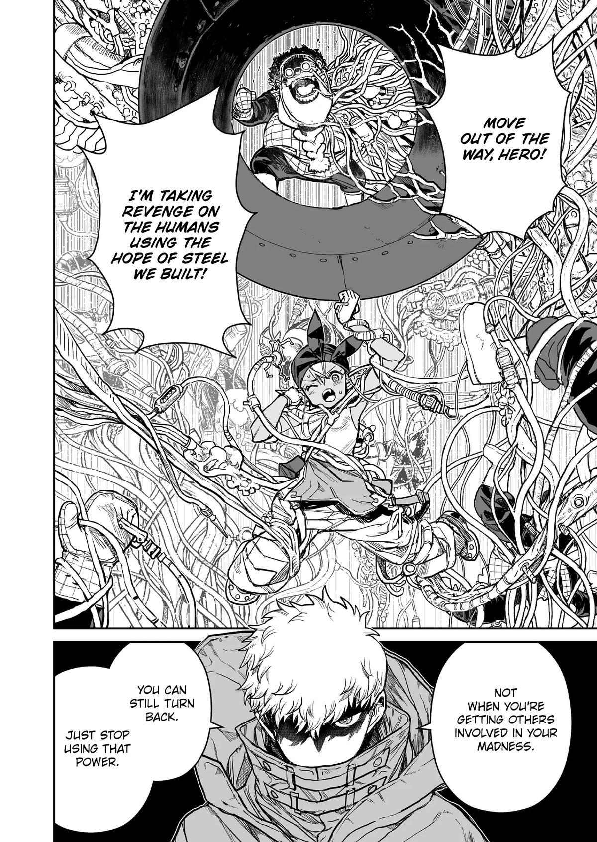 Abandoned: Tsuyosugite Buki ga Kowareru Yuusha to Buki Shokunin no Elf Chap 20 - Next Chap 21