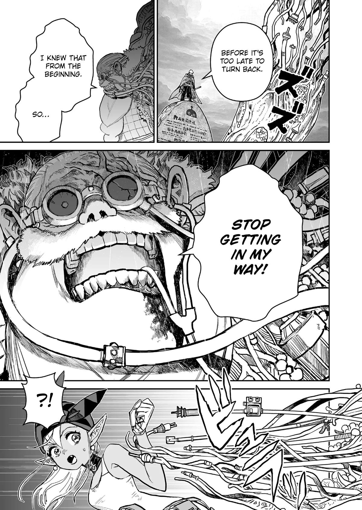 Abandoned: Tsuyosugite Buki ga Kowareru Yuusha to Buki Shokunin no Elf Chap 20 - Next Chap 21