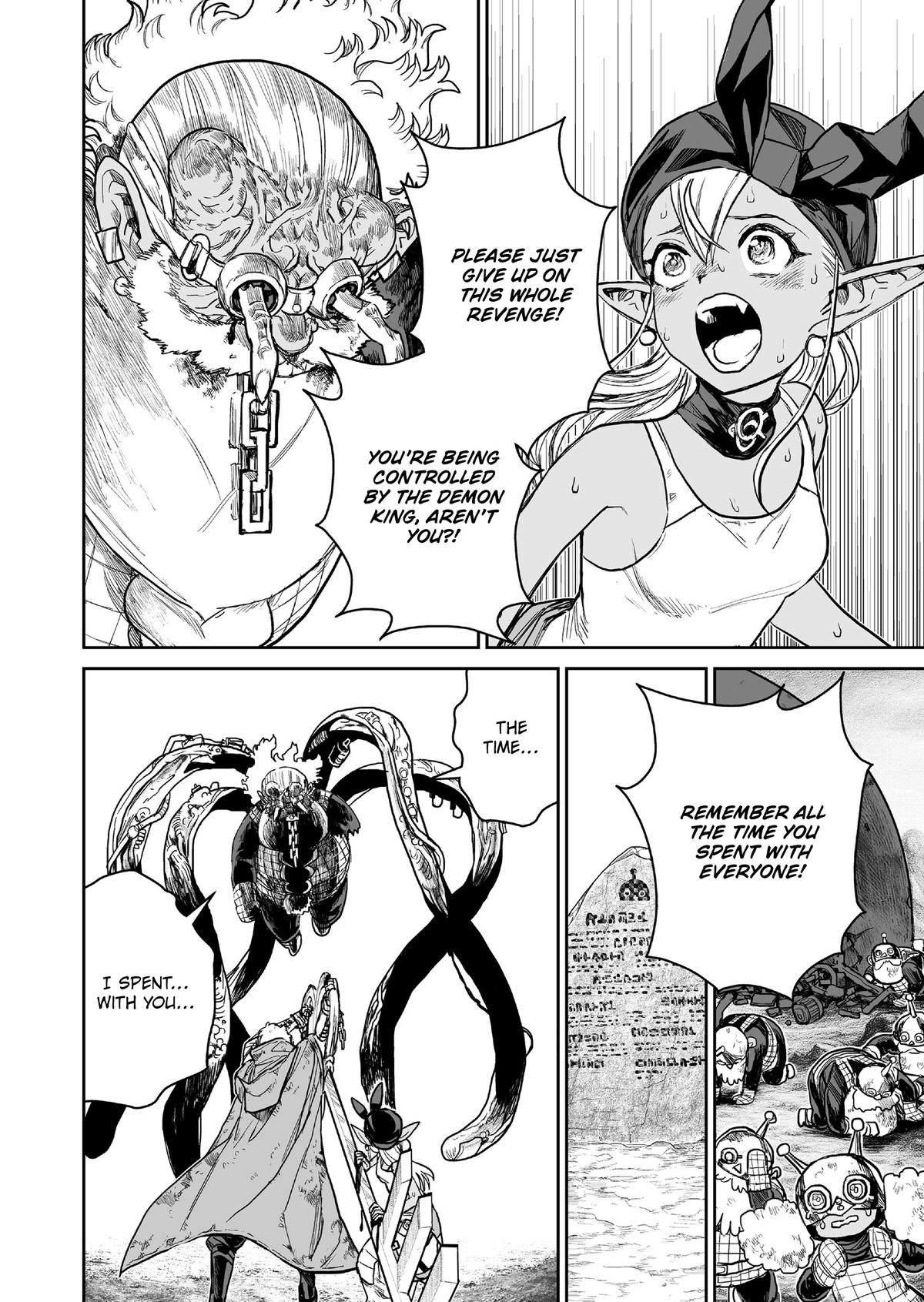 Abandoned: Tsuyosugite Buki ga Kowareru Yuusha to Buki Shokunin no Elf Chap 21 - Next Chap 22