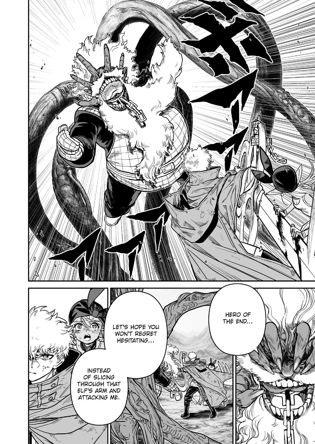 Abandoned: Tsuyosugite Buki ga Kowareru Yuusha to Buki Shokunin no Elf Chap 21 - Next Chap 22