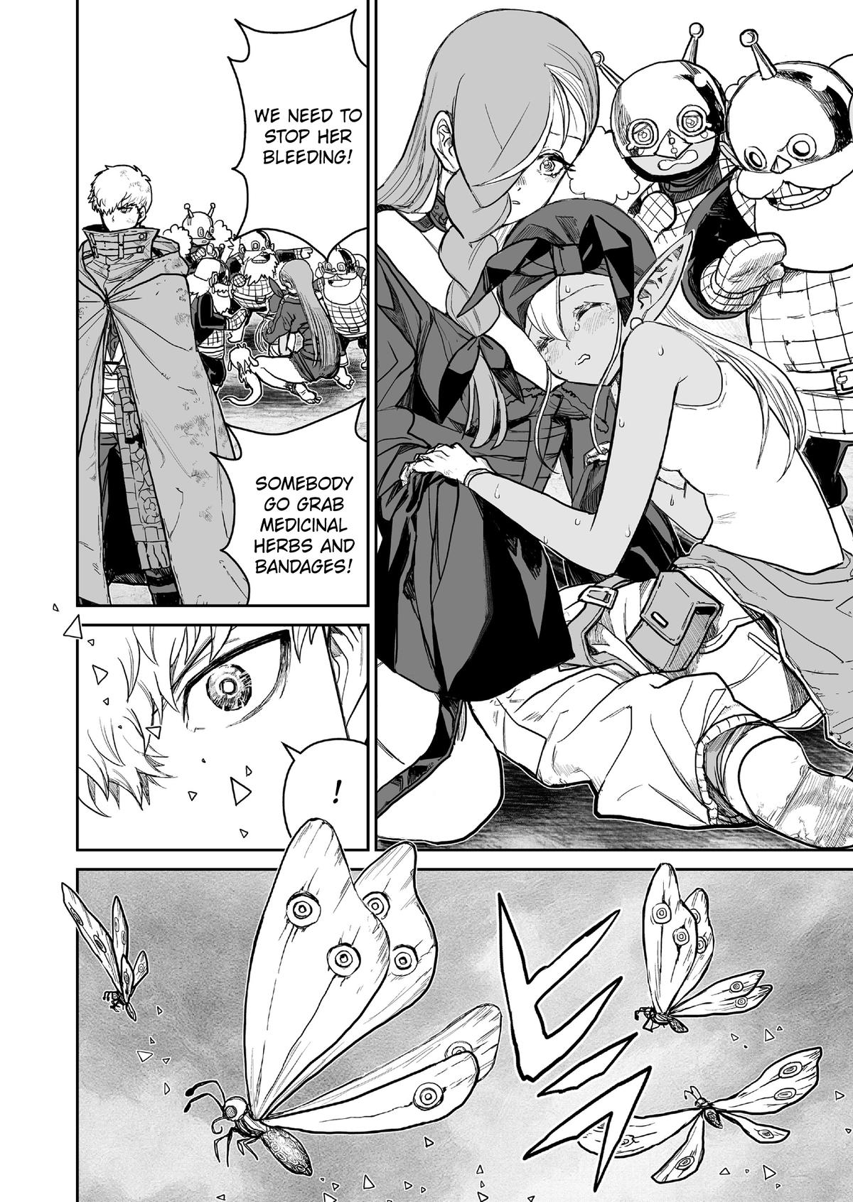 Abandoned: Tsuyosugite Buki ga Kowareru Yuusha to Buki Shokunin no Elf Chap 22 - Next Chap 23