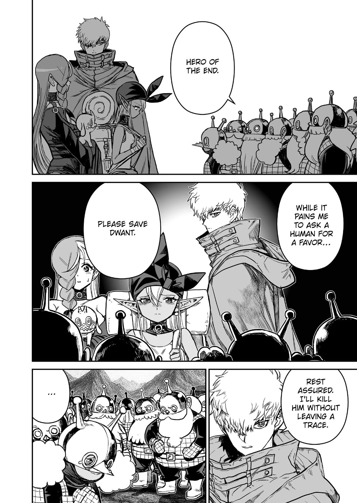 Abandoned: Tsuyosugite Buki ga Kowareru Yuusha to Buki Shokunin no Elf Chap 22 - Next Chap 23