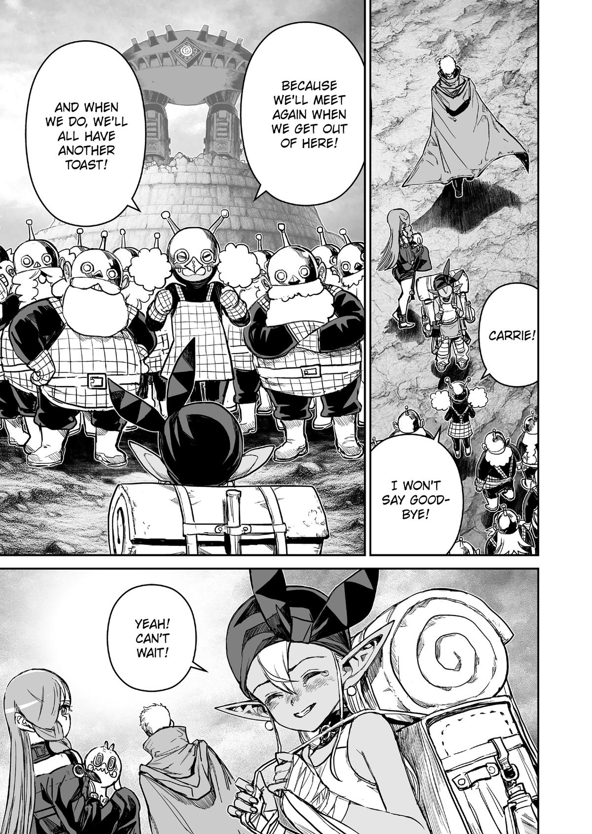 Abandoned: Tsuyosugite Buki ga Kowareru Yuusha to Buki Shokunin no Elf Chap 22 - Next Chap 23