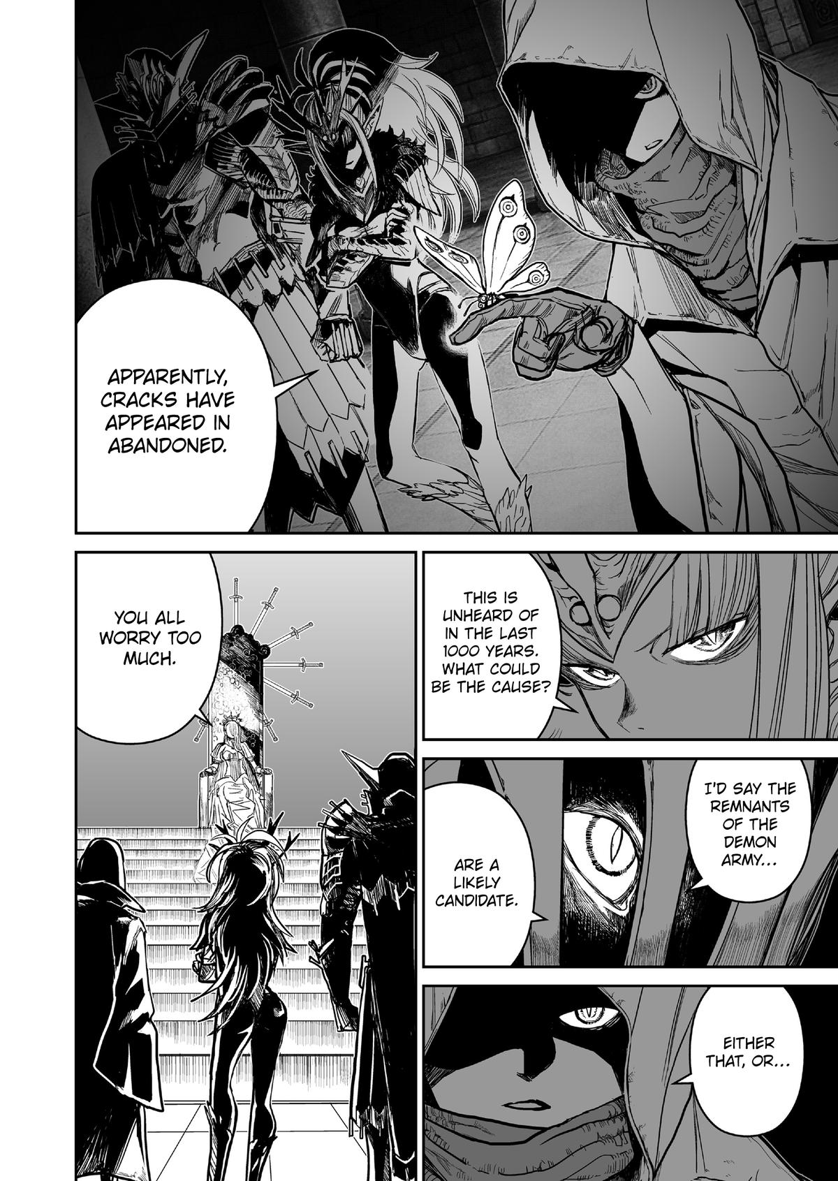 Abandoned: Tsuyosugite Buki ga Kowareru Yuusha to Buki Shokunin no Elf Chap 22 - Next Chap 23