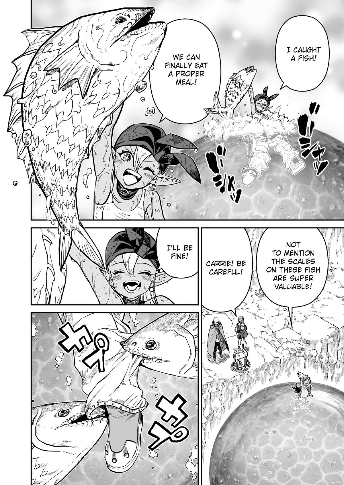 Abandoned: Tsuyosugite Buki ga Kowareru Yuusha to Buki Shokunin no Elf Chap 23 - Next Chap 24