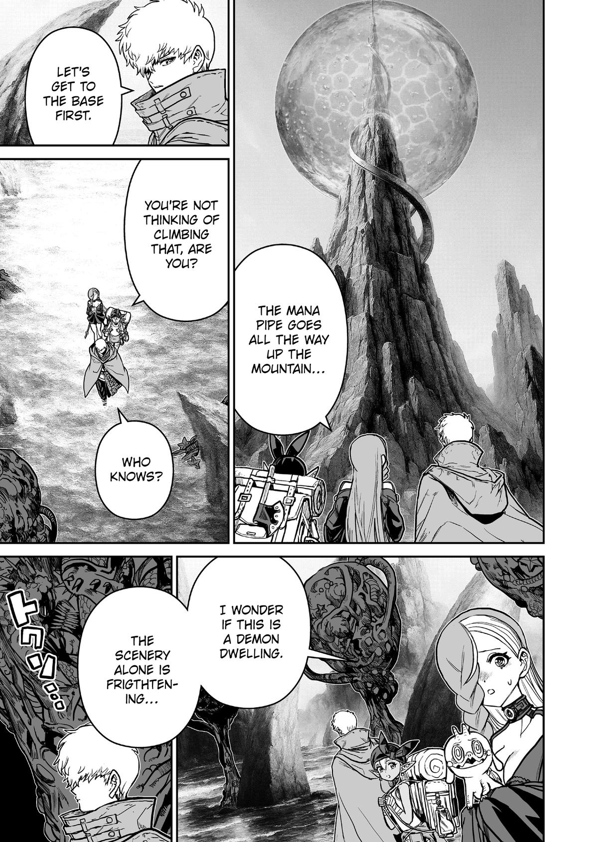 Abandoned: Tsuyosugite Buki ga Kowareru Yuusha to Buki Shokunin no Elf Chap 23 - Next Chap 24