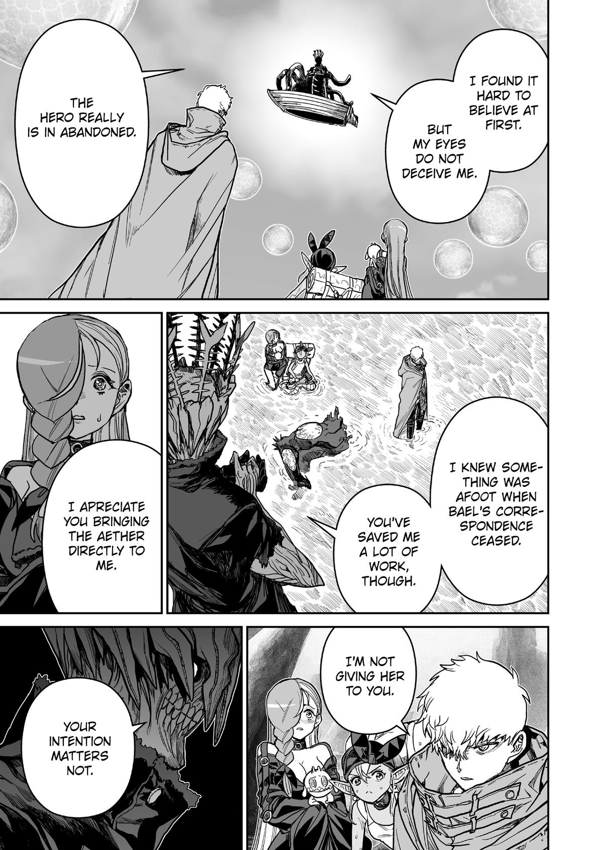 Abandoned: Tsuyosugite Buki ga Kowareru Yuusha to Buki Shokunin no Elf Chap 23 - Next Chap 24