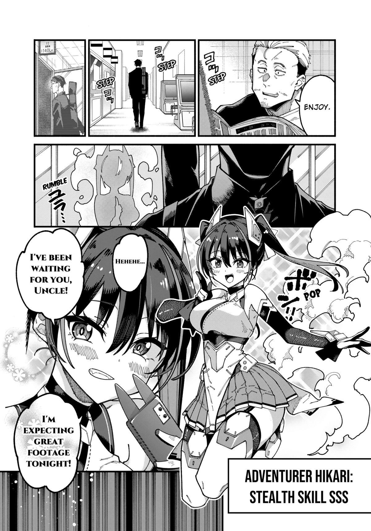 Jimi na Ojisan, Jitsu wa Eiyuu deshita. Jikaku ga Nai Mama Musou shitetara, Mei no Dungeon Haishin de Sarasareteta you desu Chap 4 - Next Chap 5