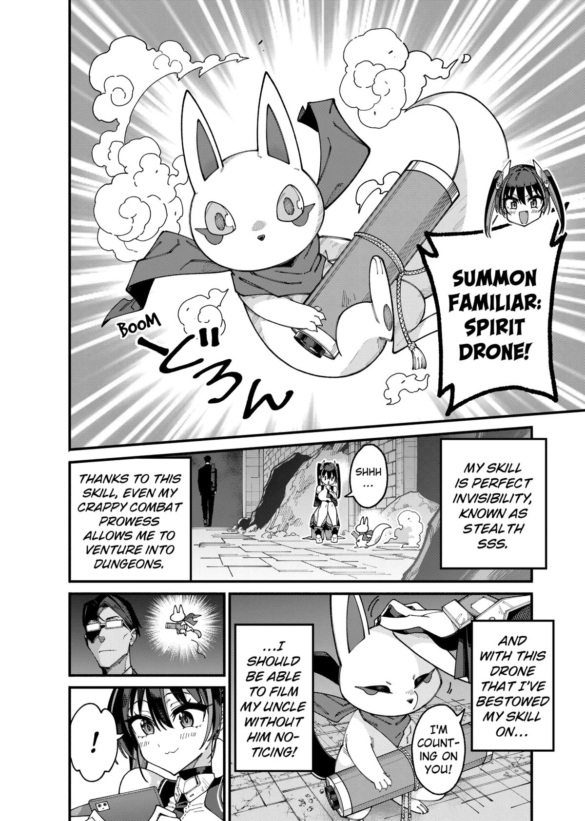 Jimi na Ojisan, Jitsu wa Eiyuu deshita. Jikaku ga Nai Mama Musou shitetara, Mei no Dungeon Haishin de Sarasareteta you desu Chap 4 - Next Chap 5