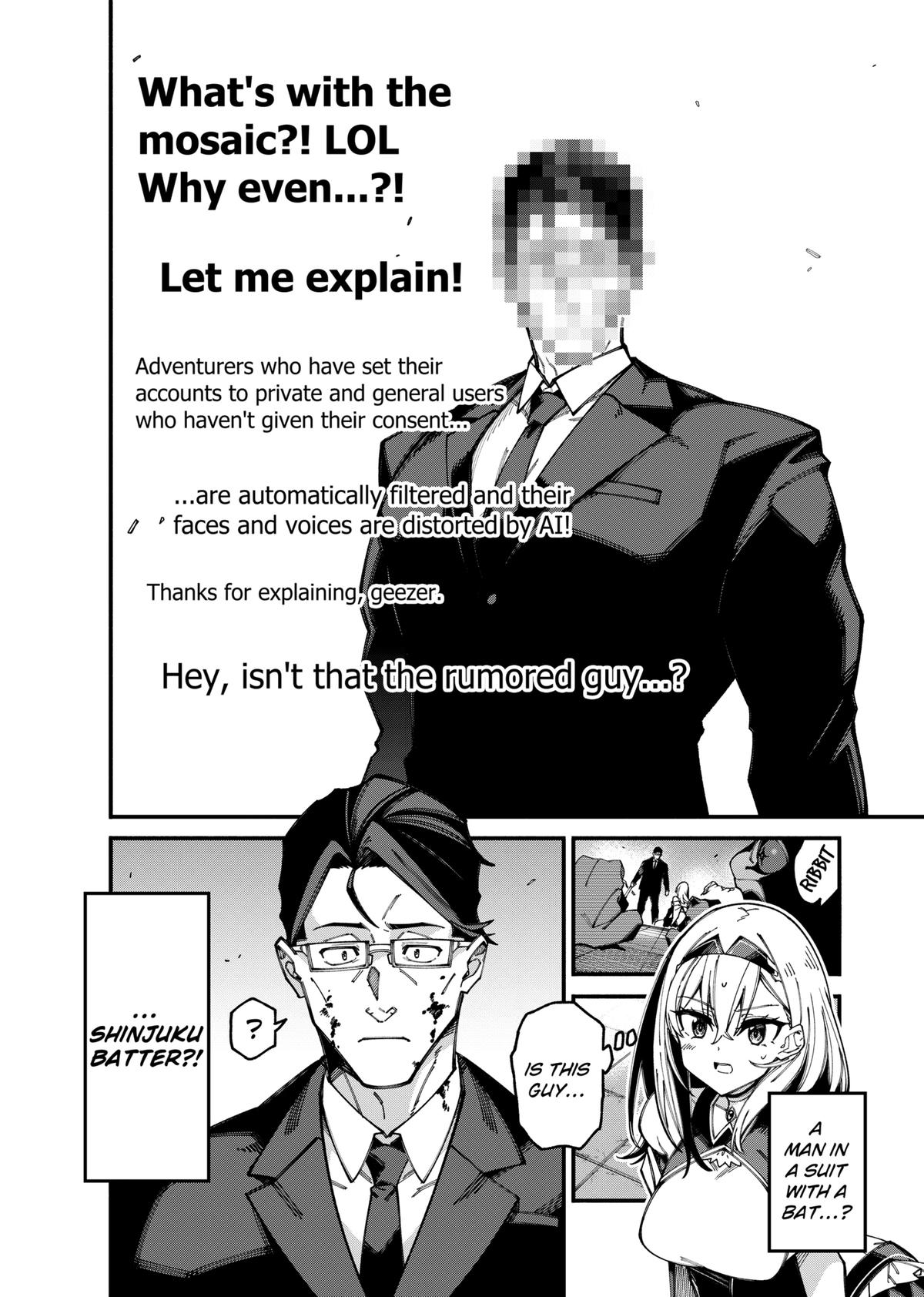 Jimi na Ojisan, Jitsu wa Eiyuu deshita. Jikaku ga Nai Mama Musou shitetara, Mei no Dungeon Haishin de Sarasareteta you desu Chap 4 - Next Chap 5
