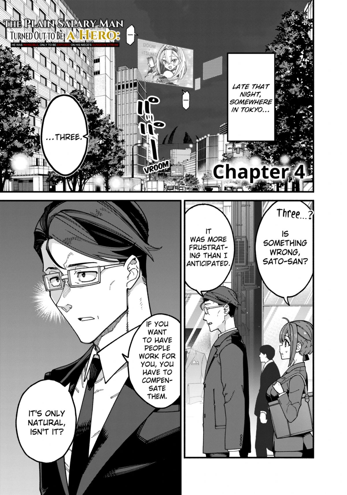 Jimi na Ojisan, Jitsu wa Eiyuu deshita. Jikaku ga Nai Mama Musou shitetara, Mei no Dungeon Haishin de Sarasareteta you desu Chap 4 - Next Chap 5