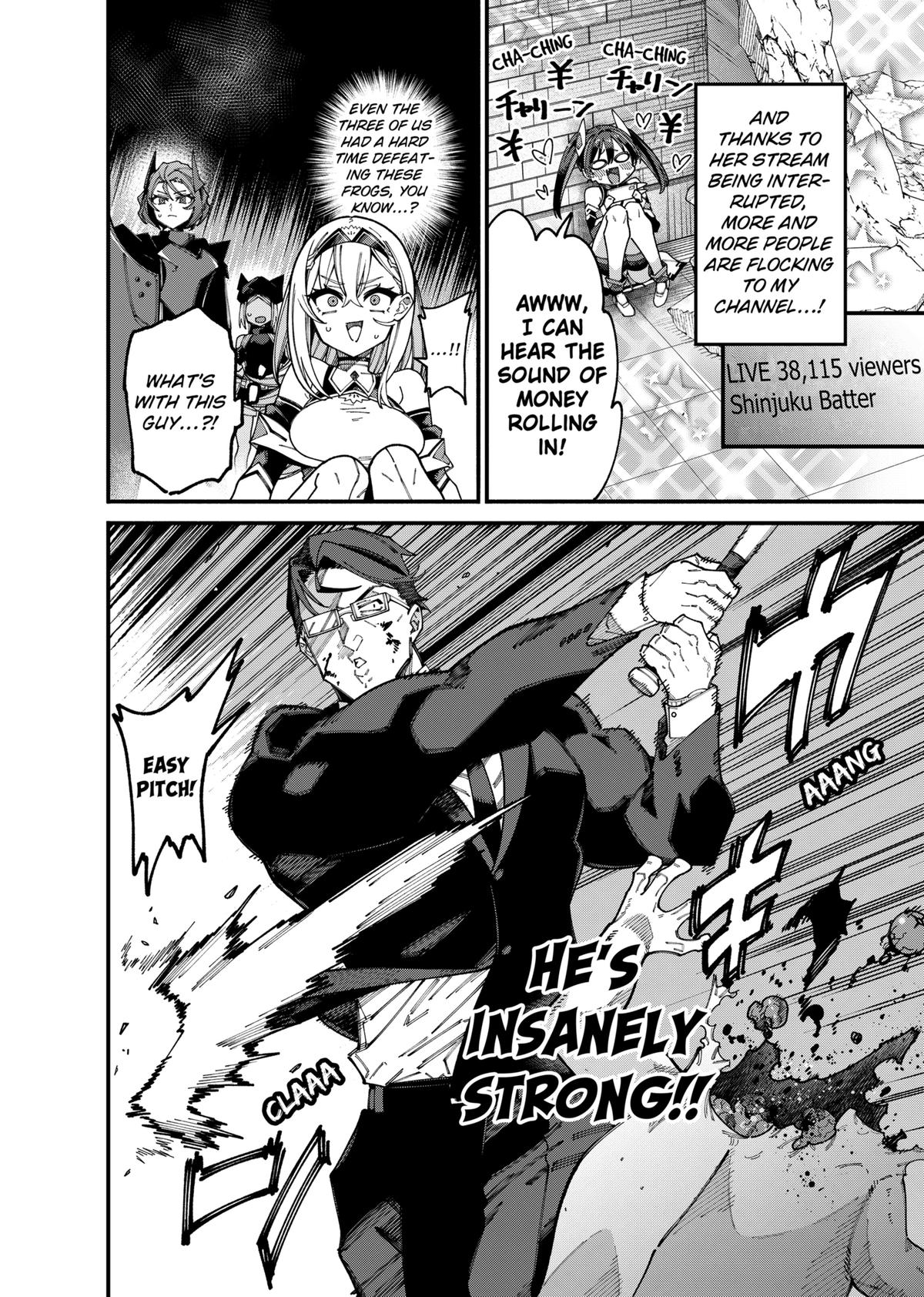 Jimi na Ojisan, Jitsu wa Eiyuu deshita. Jikaku ga Nai Mama Musou shitetara, Mei no Dungeon Haishin de Sarasareteta you desu Chap 5 - Next Chap 6